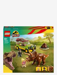 LEGO - Triceratops Research with Car Toy - lego® jurassic world™ - multicolor - 1