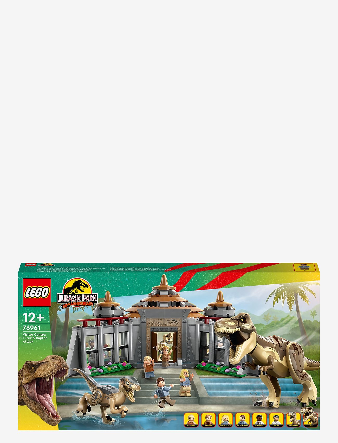 LEGO - Visitor Centre: T. rex & Raptor Attack - lego® jurassic world™ - multicolor - 1