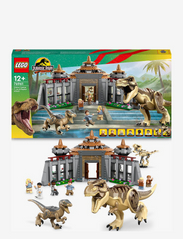 LEGO - Visitor Centre: T. rex & Raptor Attack - lego® jurassic world™ - multicolor - 8