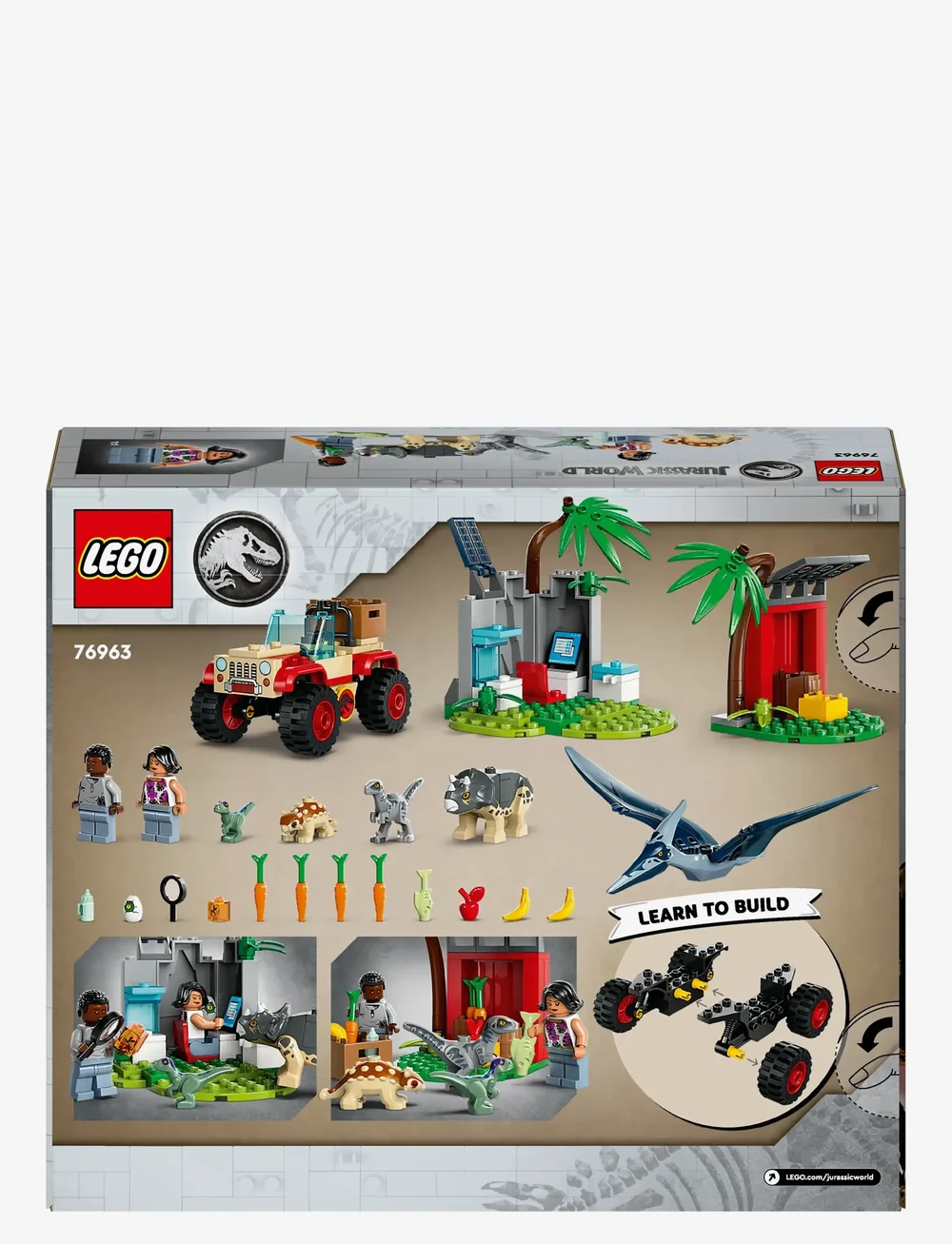LEGO Jurassic World Baby Dinosaur Rescue Centre 76963 LEGO Jurassic World Boozt