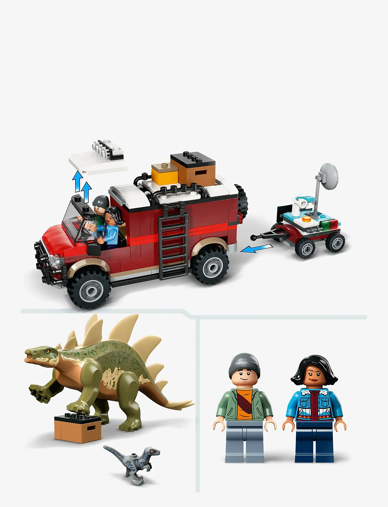 LEGO Jurassic World Dinosaur Missions: Stegosaurus Discovery 76965 ...