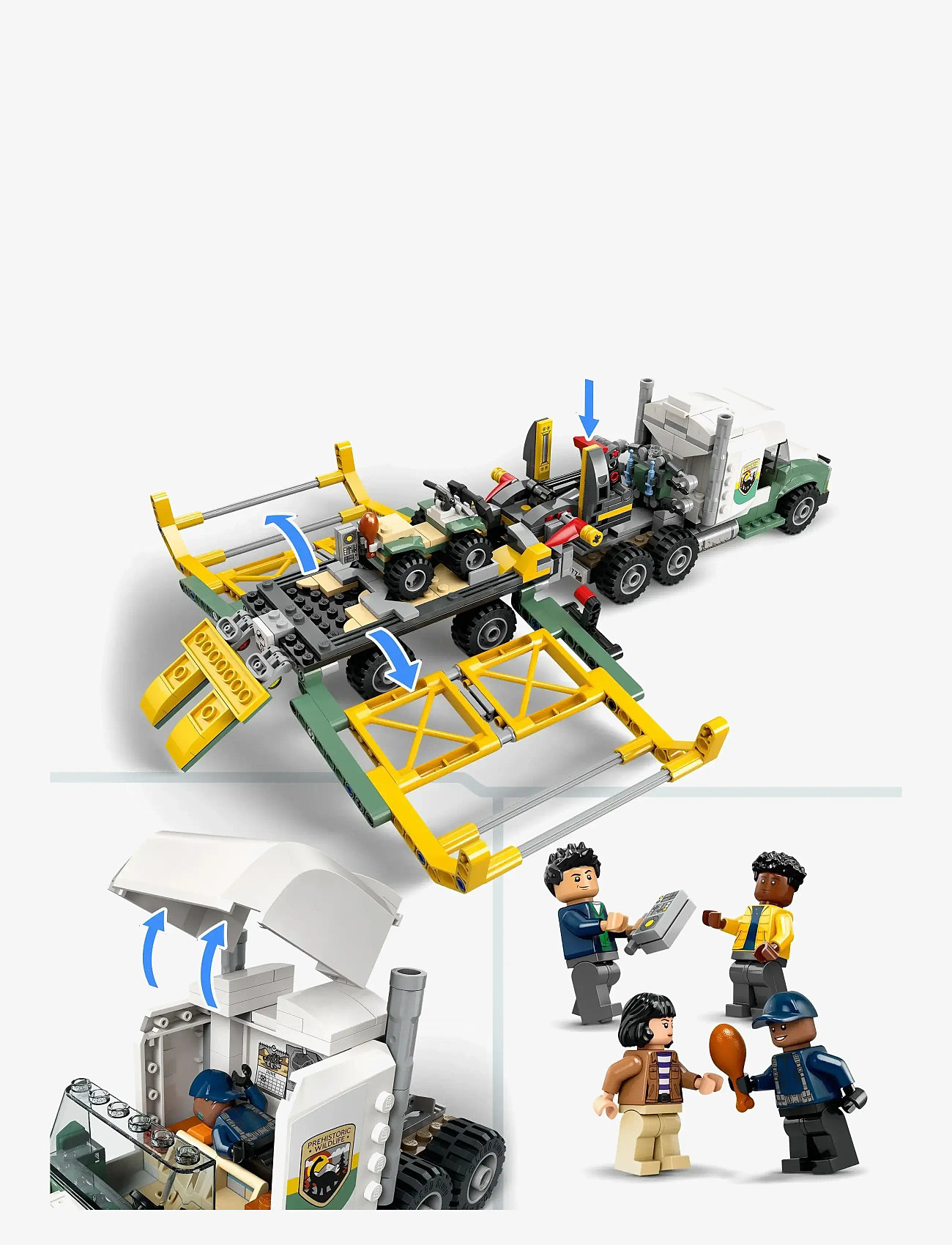 LEGO Jurassic World Dinosaur Missions: Allosaurus Transport Truck 76966  (LGO76966)