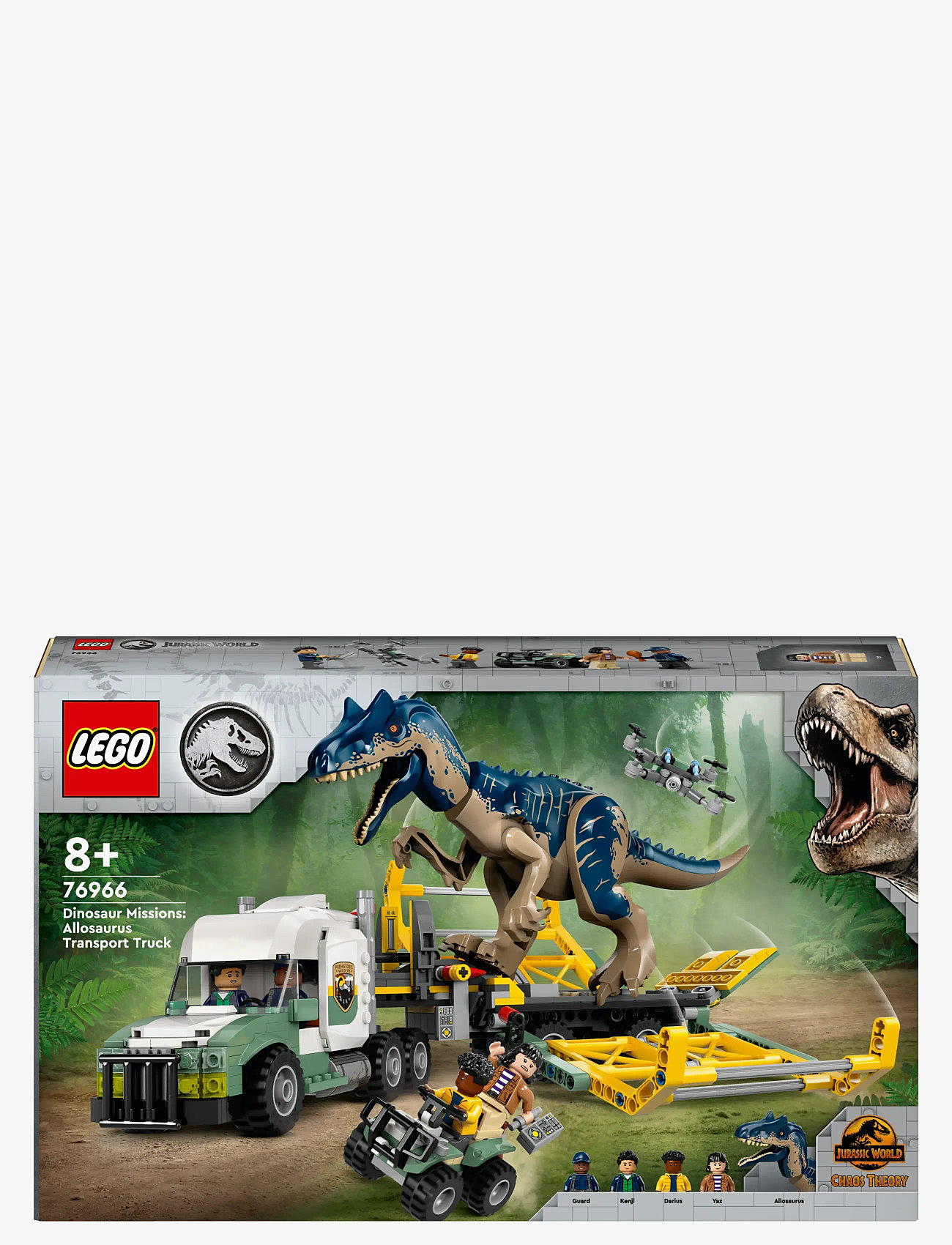LEGO Jurassic World Dinosaur Missions: Allosaurus Transport Truck