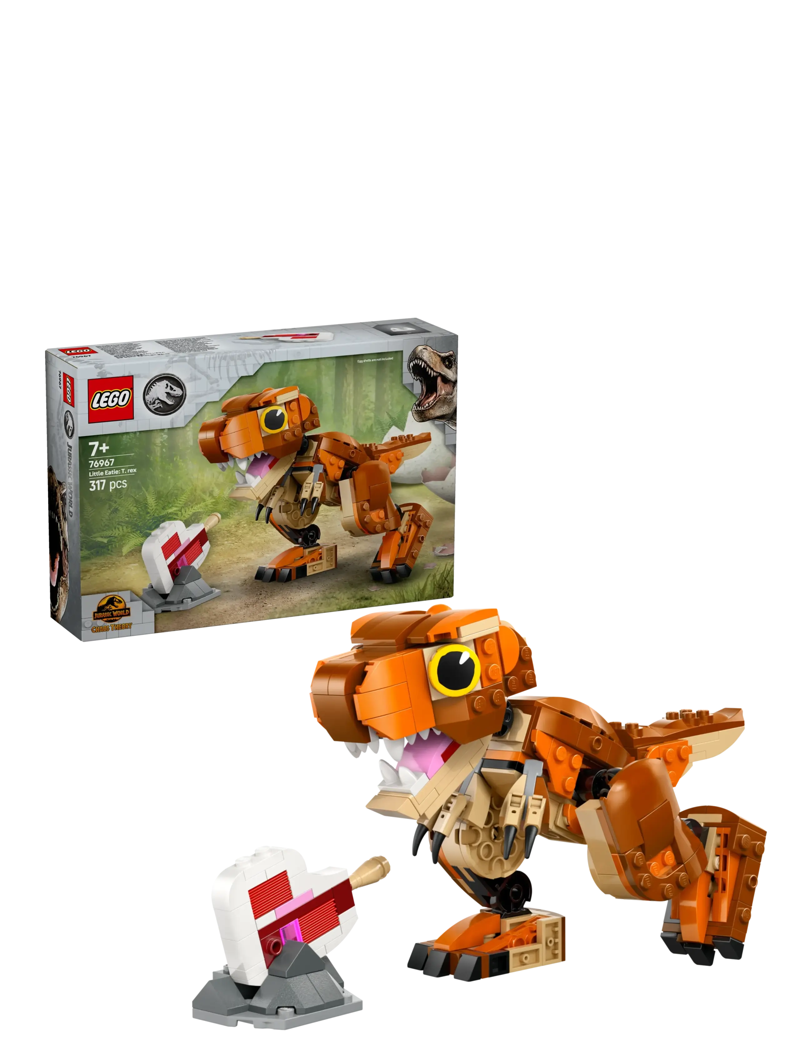 LEGO Little Eatie: T. Rex 76967, Børn, Lego jurassic World, Multi/mønstret, Str: ONE SIZE