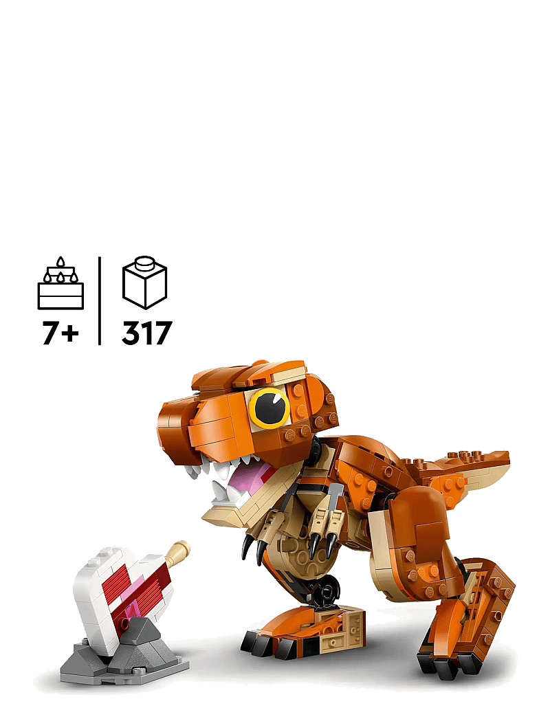 LEGO - Jurassic World Little Eatie: T. rex Dinosaur Model Building Kit 76967 - lego jurassic world™ - multi - 1
