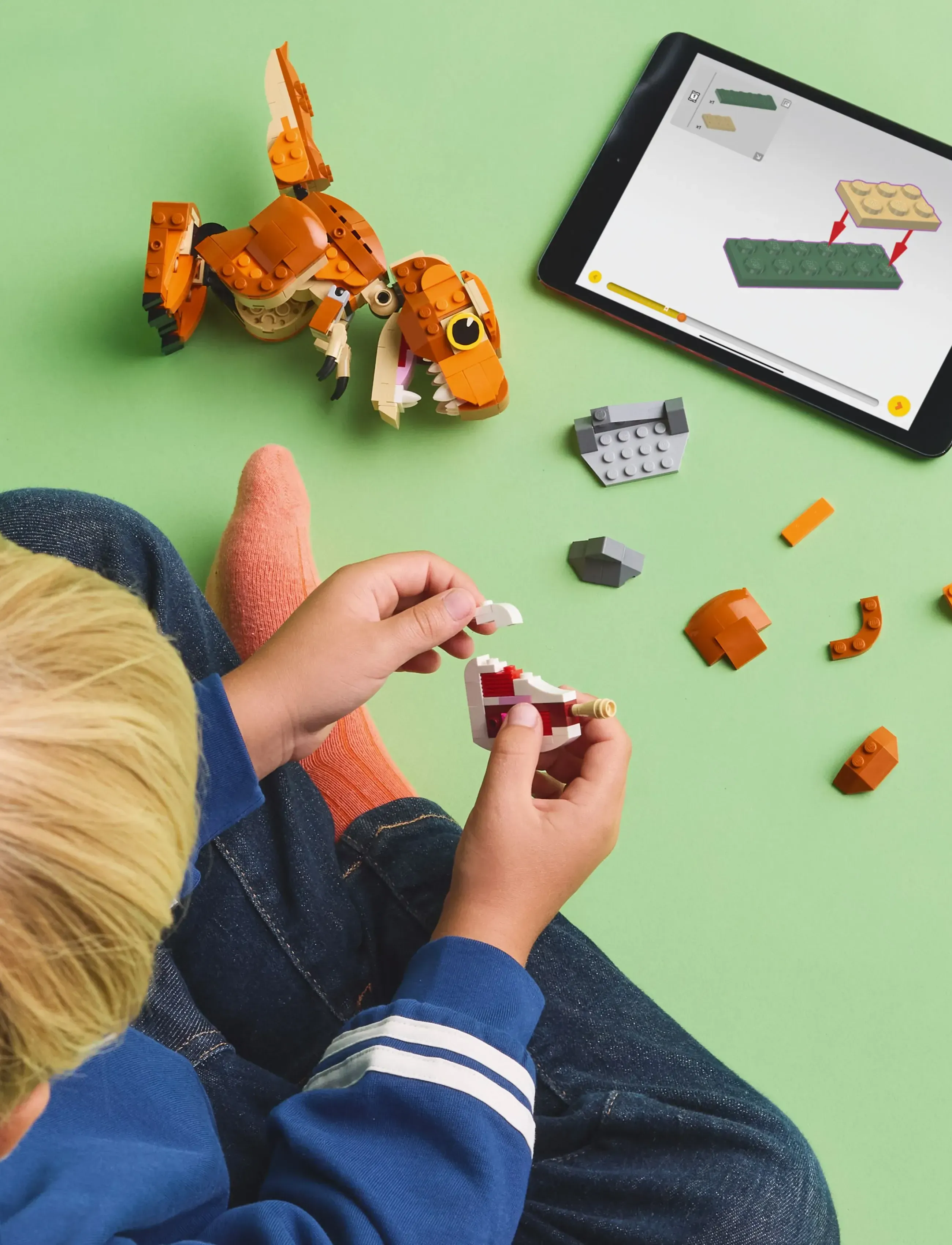 LEGO Jurassic World Little Eatie: T. Rex Dinosaur Model Building