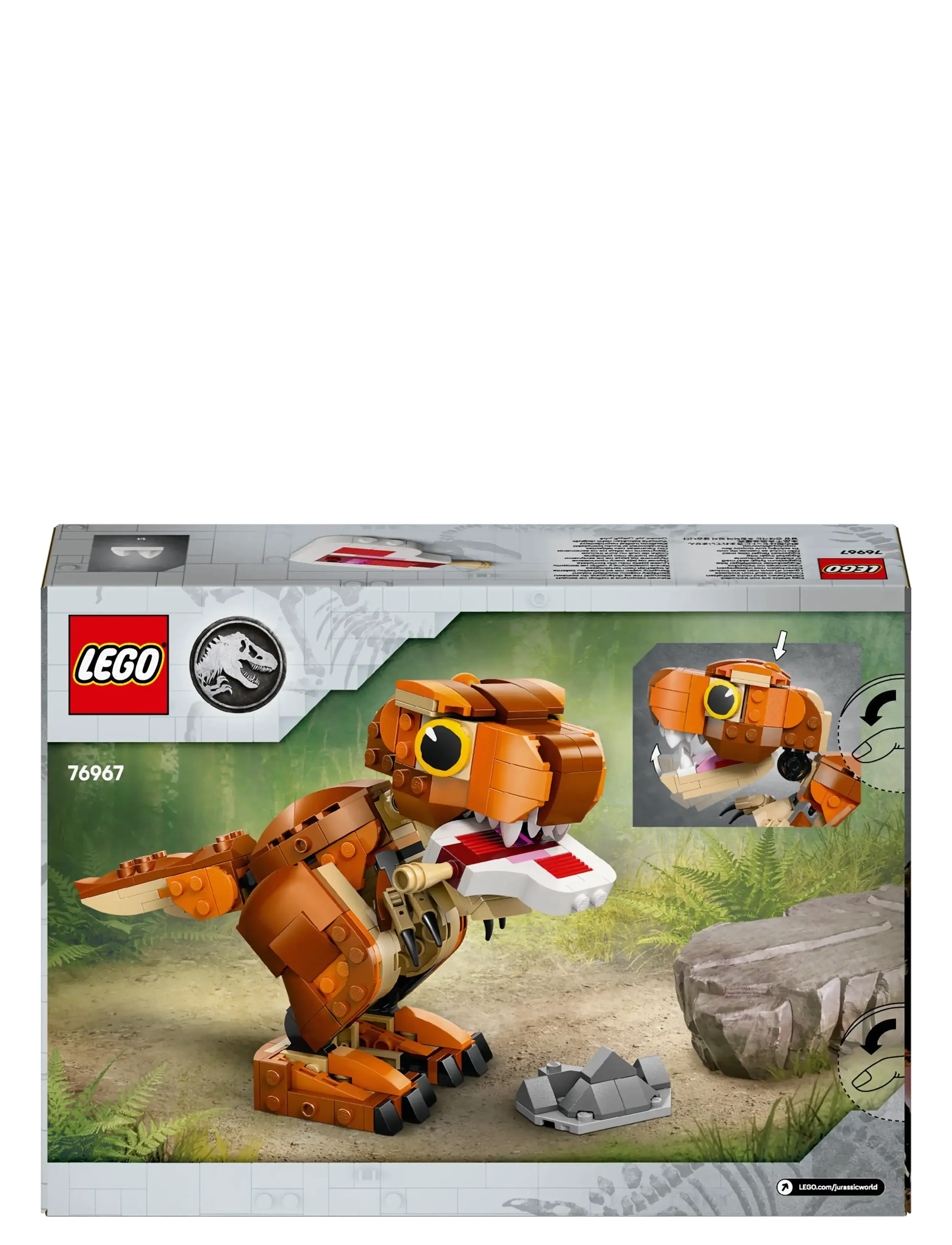 LEGO - Jurassic World Little Eatie: T. rex Dinosaur Model Building Kit 76967 - lego jurassic world™ - multi - 5