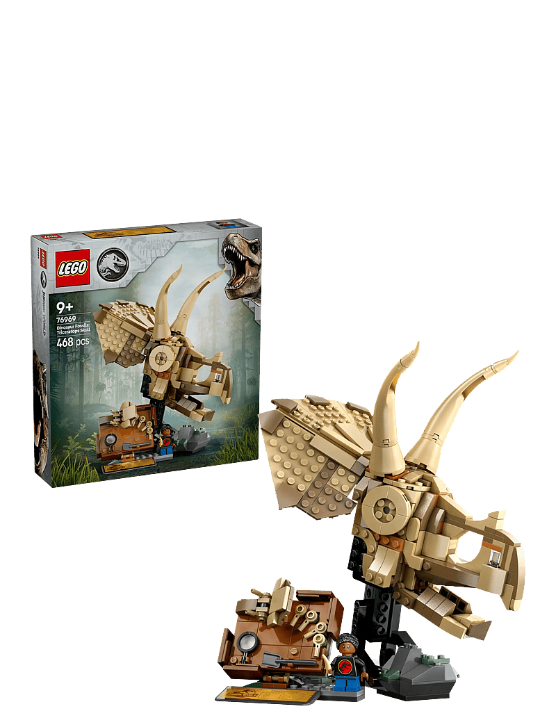 LEGO - Jurassic World Dinosaur Fossils: Triceratops Skull Model Set 76969 - lego jurassic world™ - multi - 0