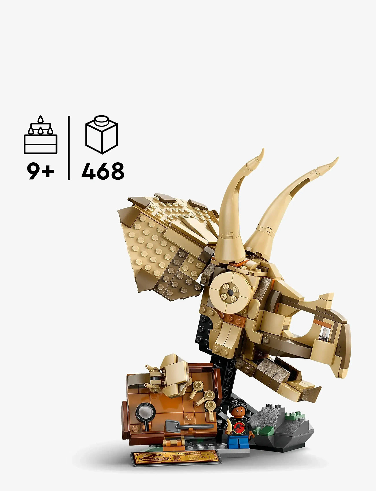 LEGO - Jurassic World Dinosaur Fossils: Triceratops Skull Model Set 76969 - lego jurassic world™ - multi - 1