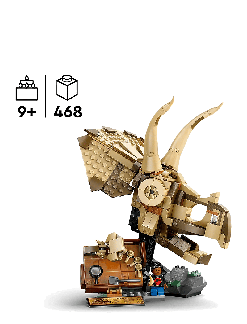 LEGO - Jurassic World Dinosaur Fossils: Triceratops Skull Model Set 76969 - lego jurassic world™ - multi - 1