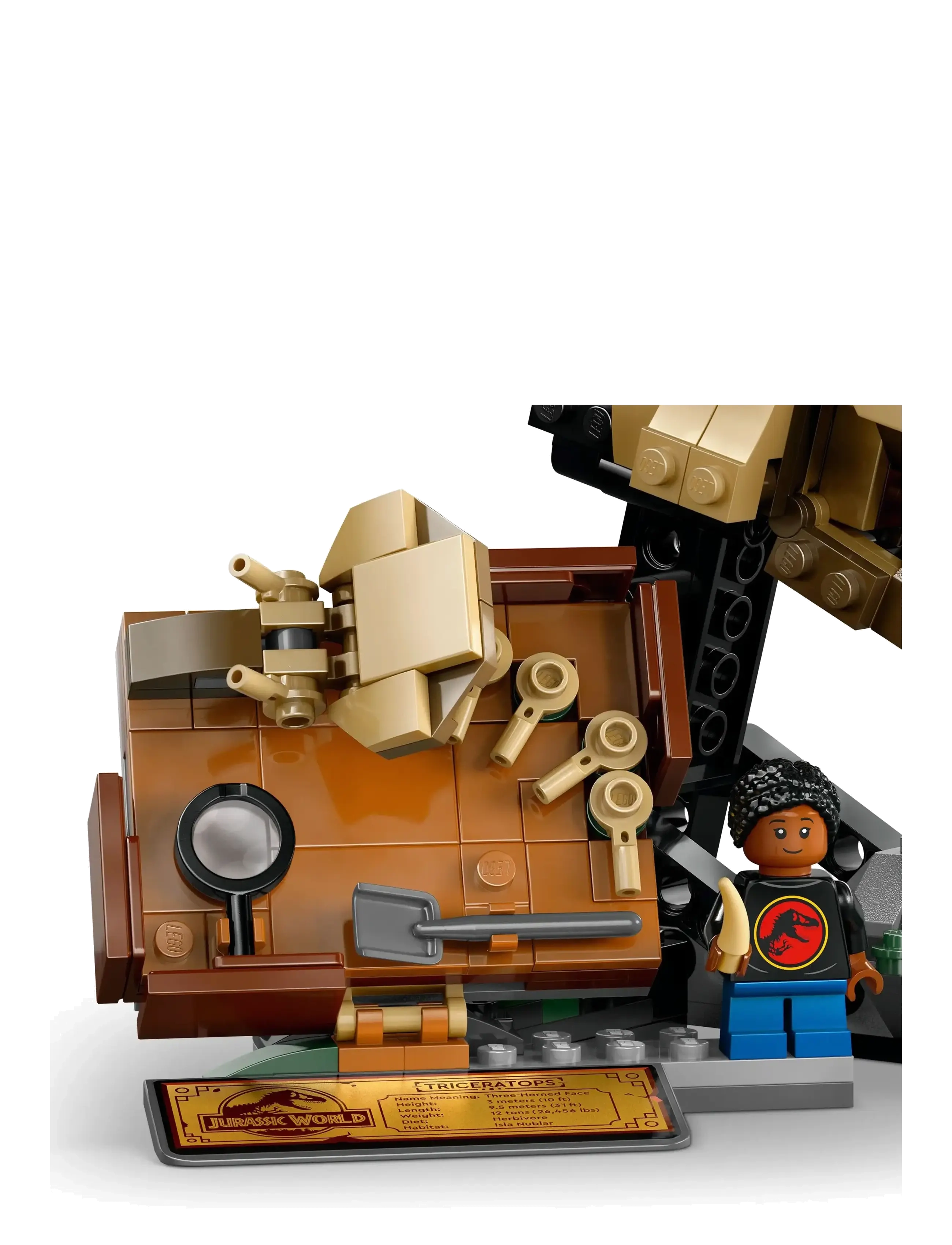 LEGO - Dinosaurfossiler: Triceratops-kranium 76969 - lego® jurassic world™ - multi - 3