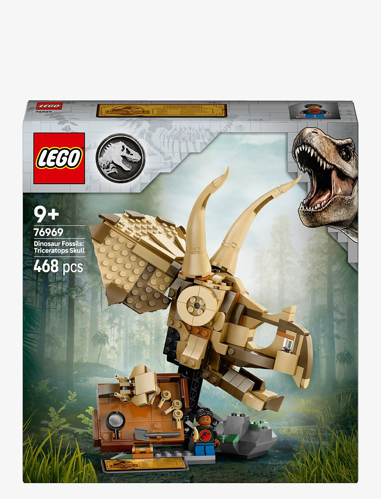 LEGO - Jurassic World Dinosaur Fossils: Triceratops Skull Model Set 76969 - lego jurassic world™ - multi - 4
