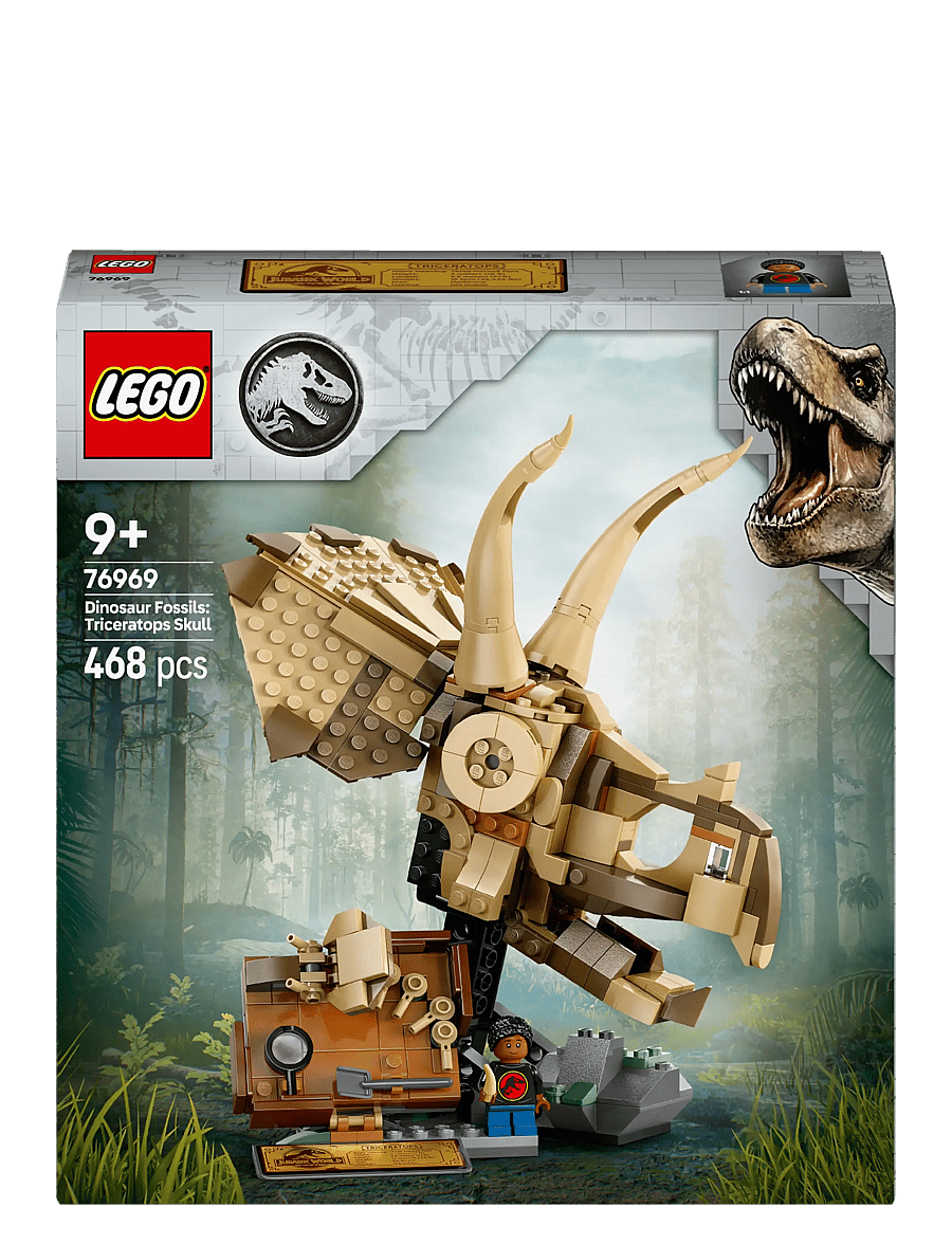 LEGO - Jurassic World Dinosaur Fossils: Triceratops Skull Model Set 76969 - lego® jurassic world™ - multi - 4
