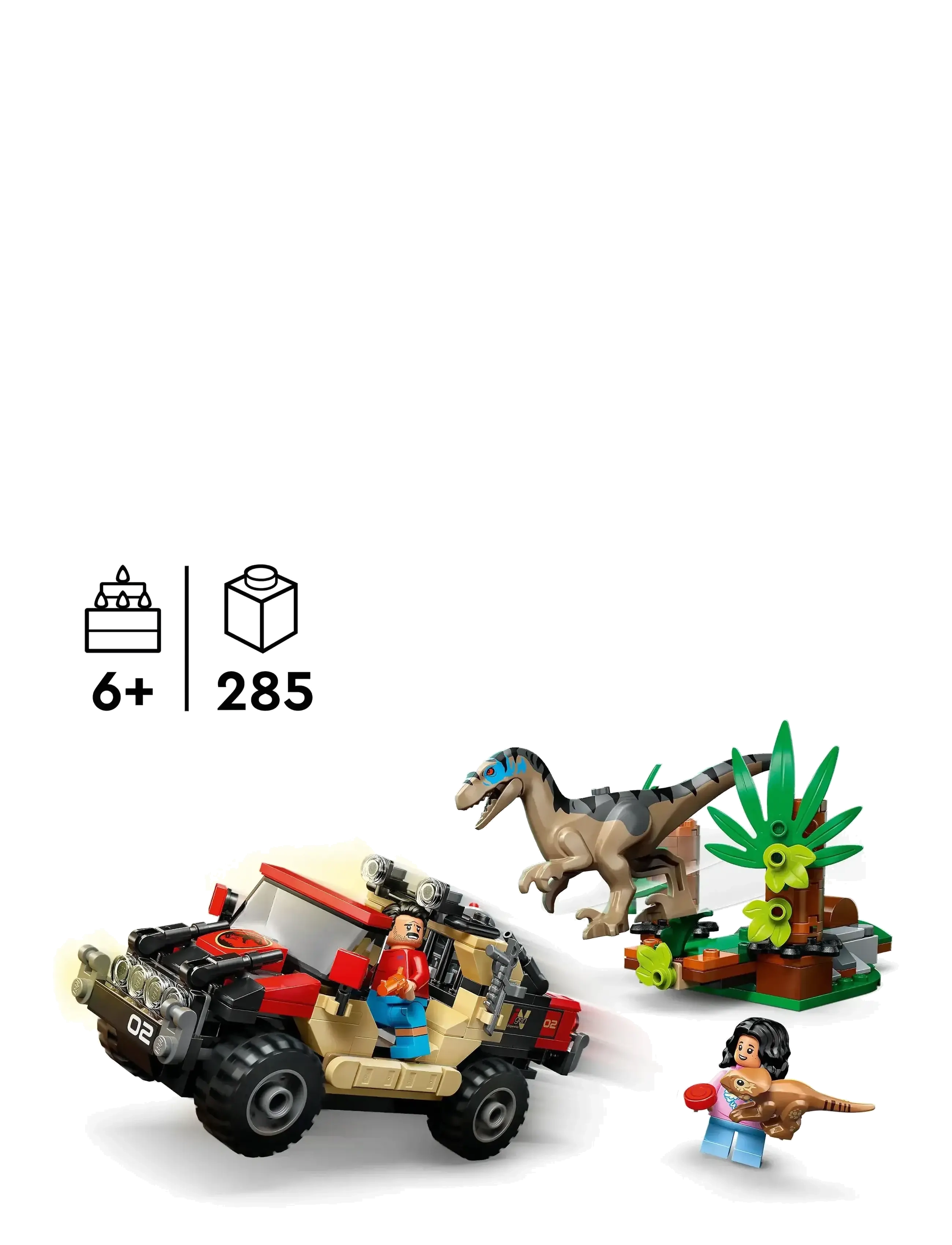 LEGO - Jurassic World 76972 - bursdagsgaver - multi - 1