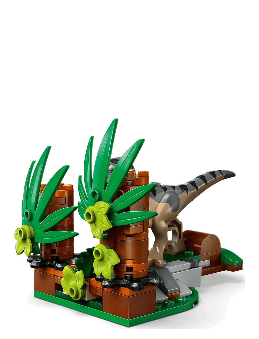 LEGO - Jurassic World Raptor Off-Road Escape Velociraptor Toy Dinosaur 76972 - laagste prijzen - multi - 5