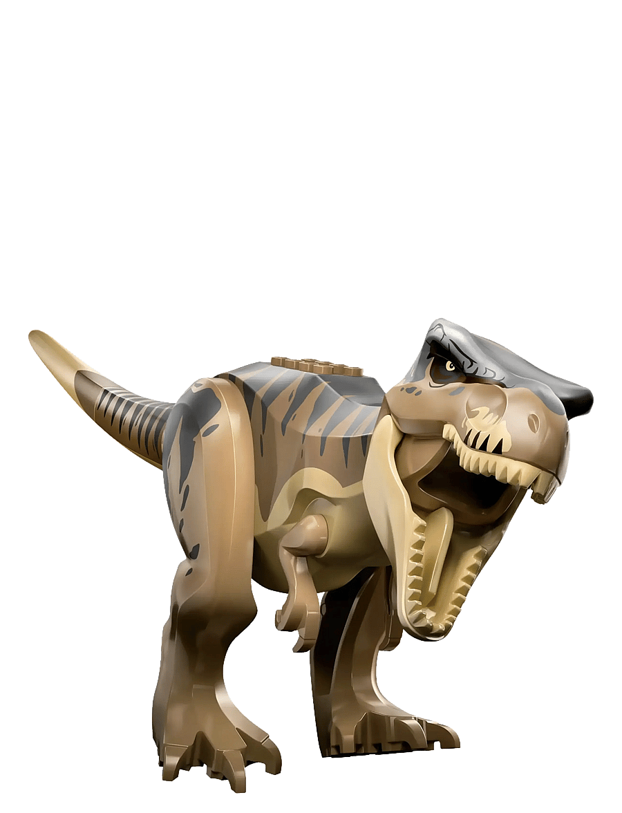 LEGO - Jurassic World T. rex River Escape Dinosaur Figure Building Set 76975 - prezenty urodzinowe - multi - 3