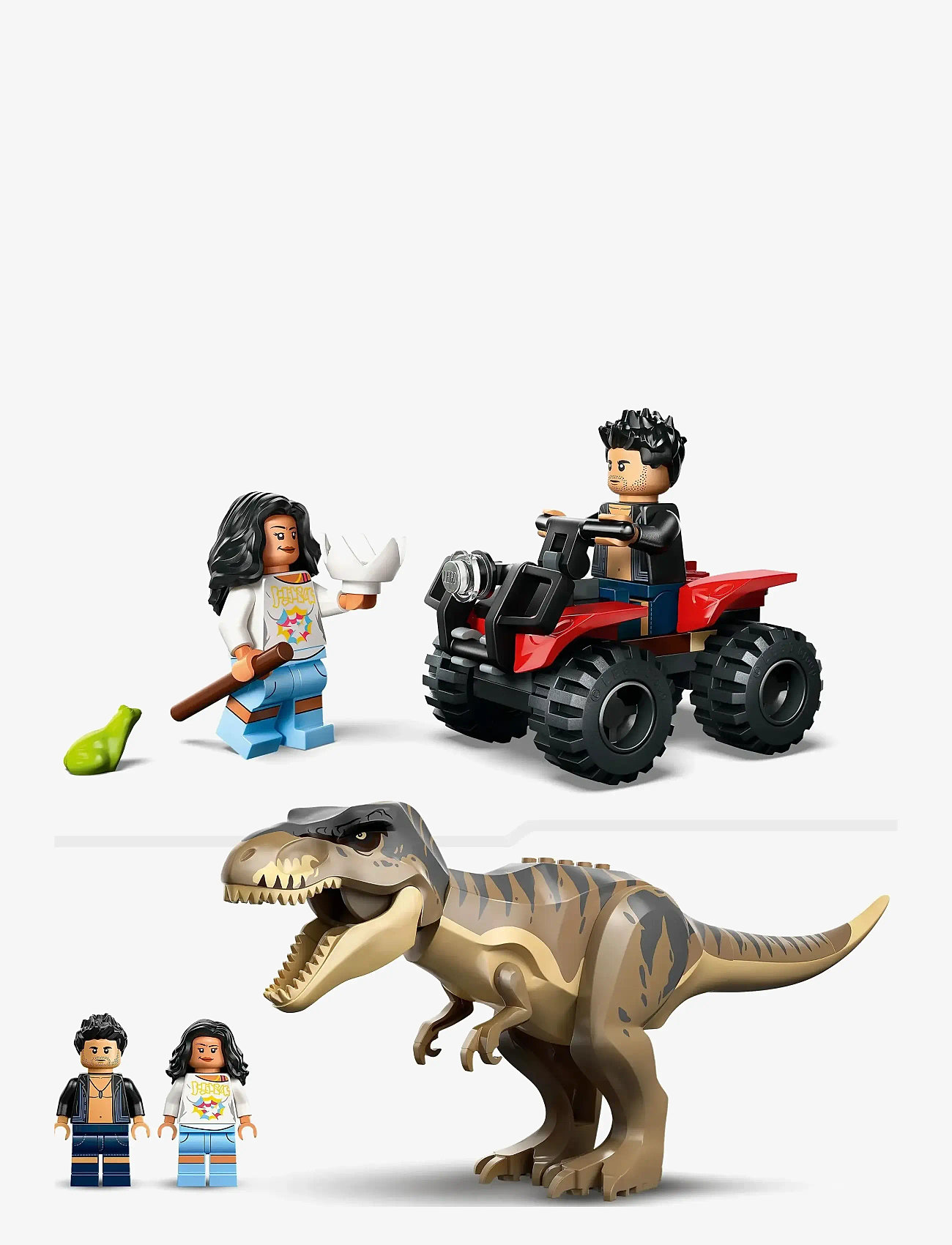 LEGO - Jurassic World T. rex River Escape Dinosaur Figure Building Set 76975 - lego jurassic world™ - multi - 5