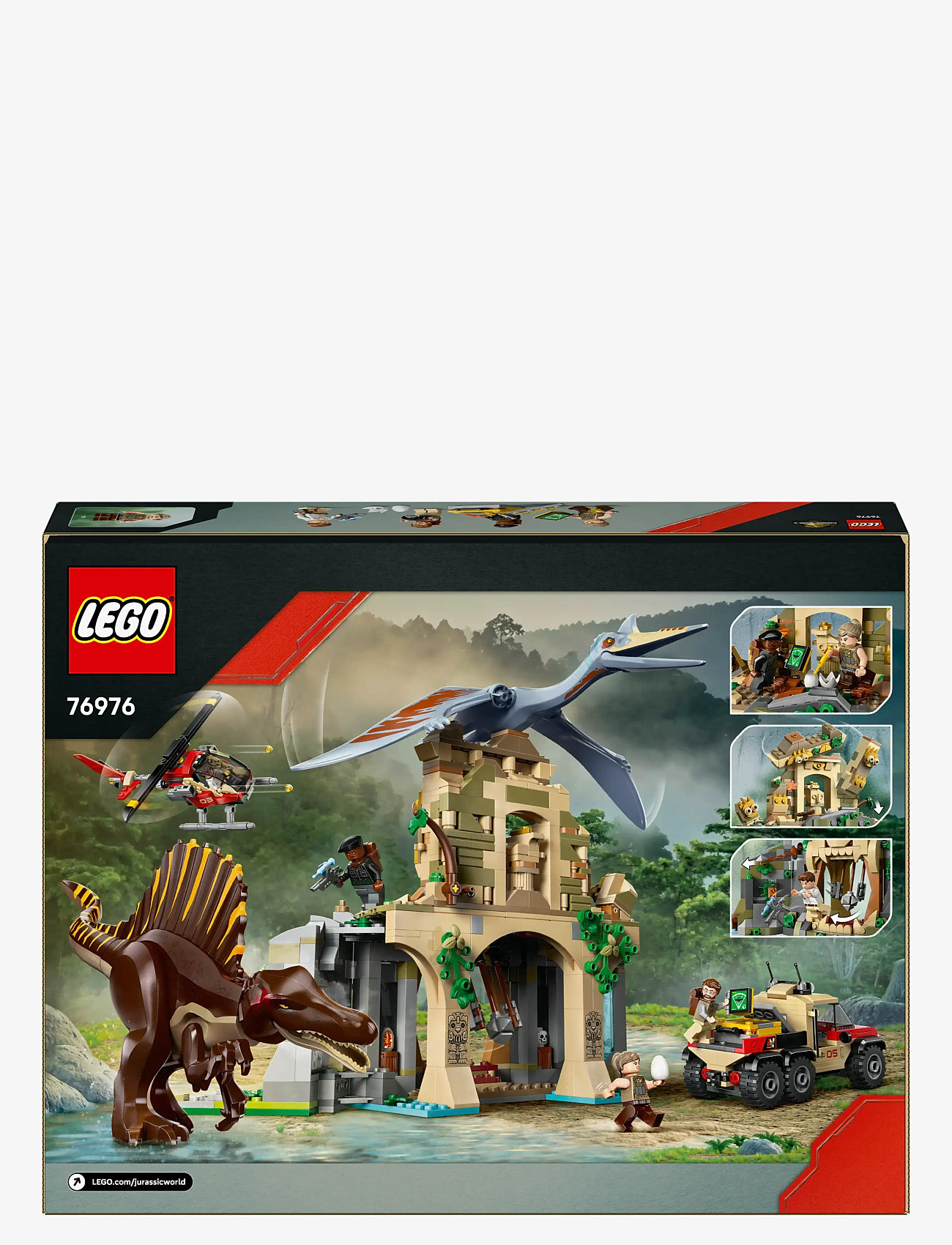 LEGO Jurassic World Spinosaurus & Quetzalcoatlus Air Mission