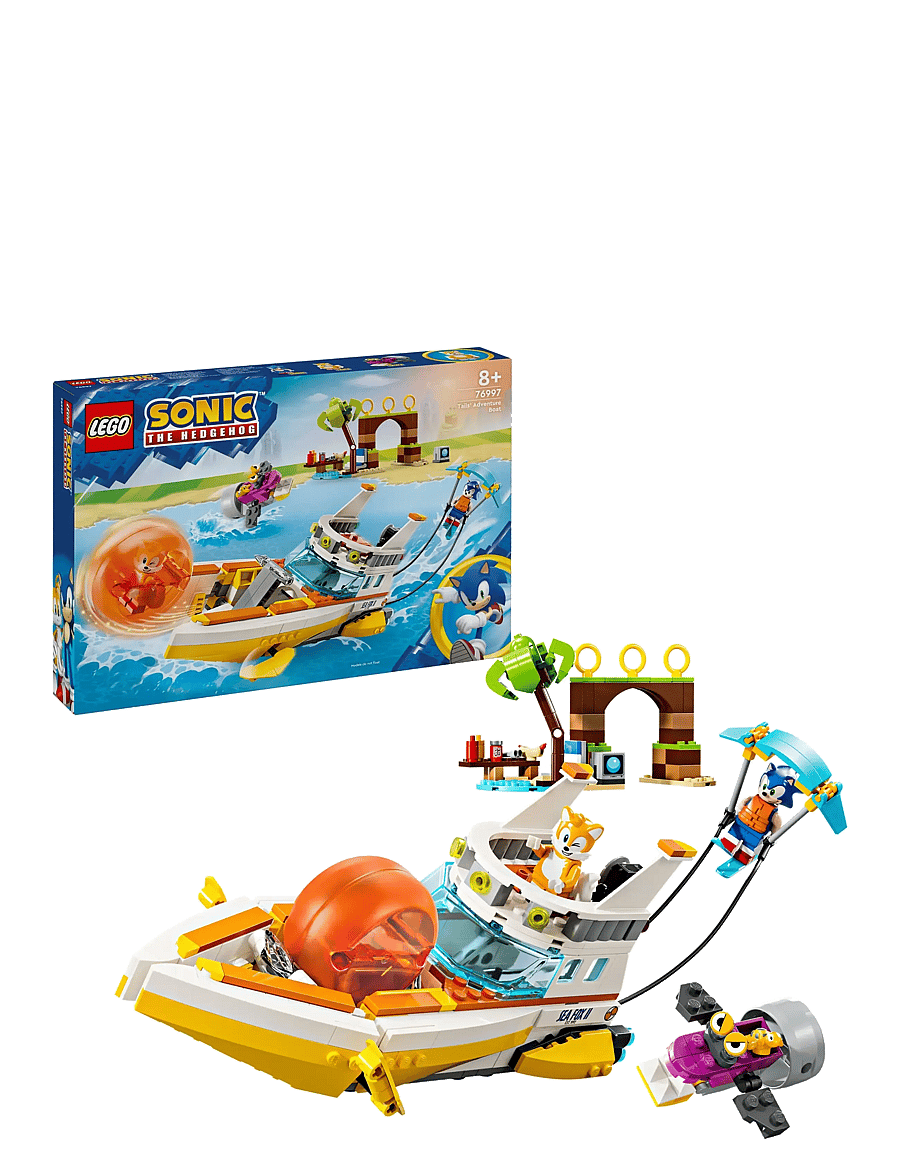 LEGO - Sonic the Tails’ Adventure Boat Toy 76997 - lego sonic the hedgehog™ - multi - 0
