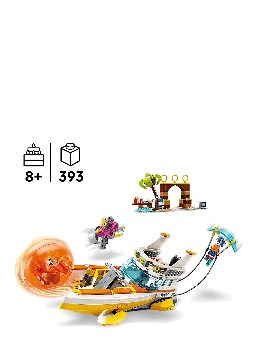 LEGO - Sonic the Tails’ Adventure Boat Toy 76997 - lego sonic the hedgehog™ - multi - 1