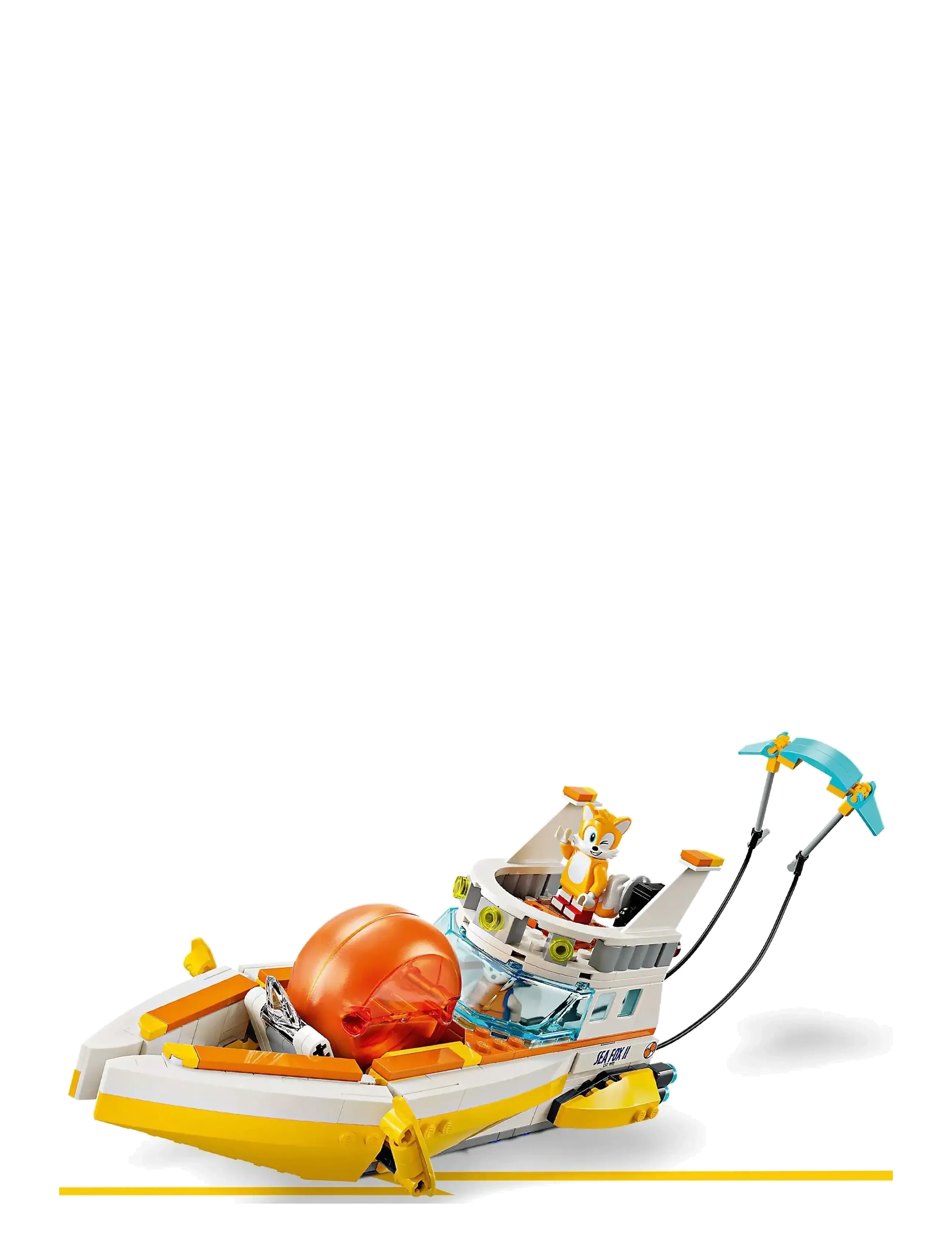 LEGO - Tails' actionbåd 76997 - lego sonic the hedgehog™ - multi - 3
