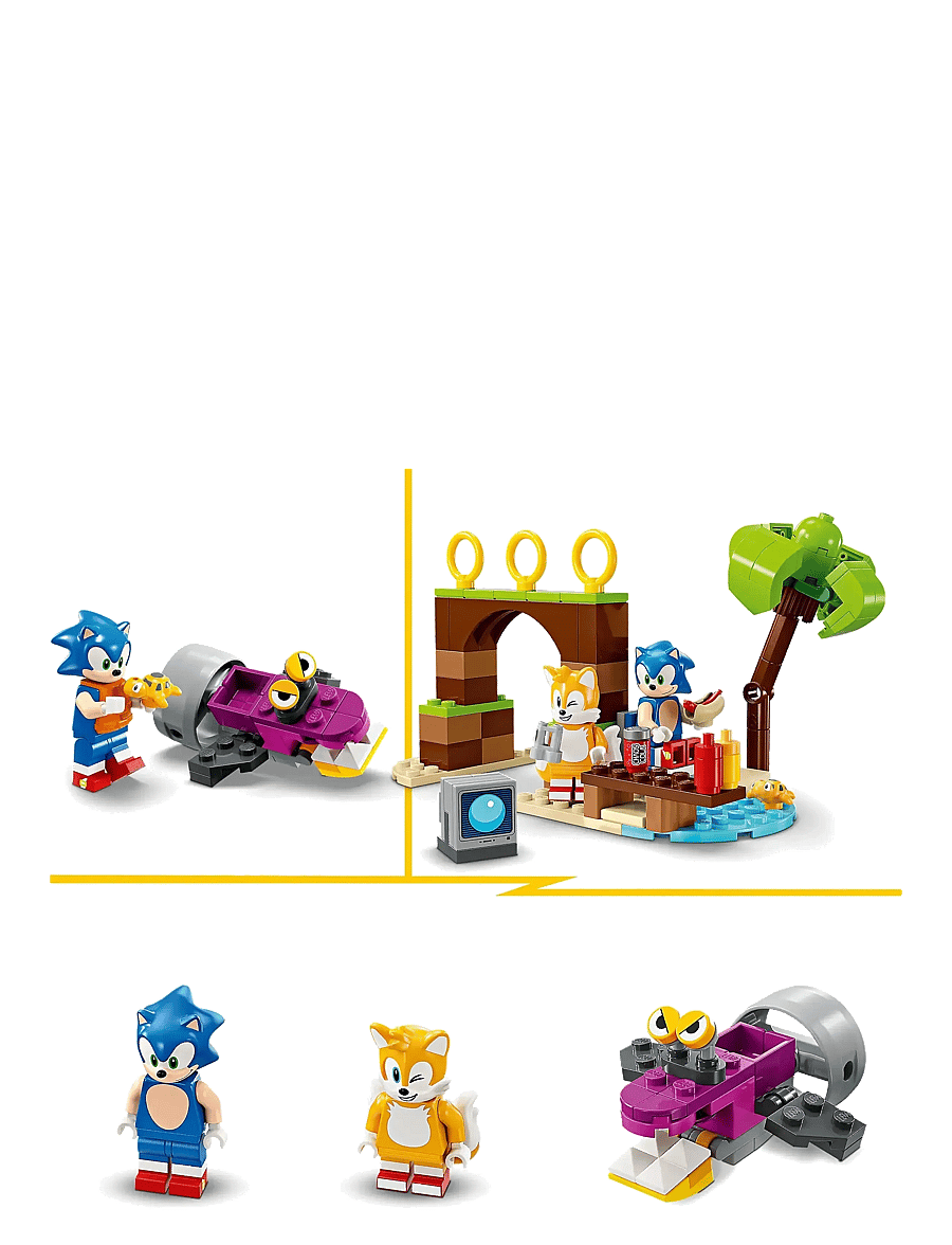 LEGO - Sonic the Tails’ Adventure Boat Toy 76997 - lego sonic the hedgehog™ - multi - 4