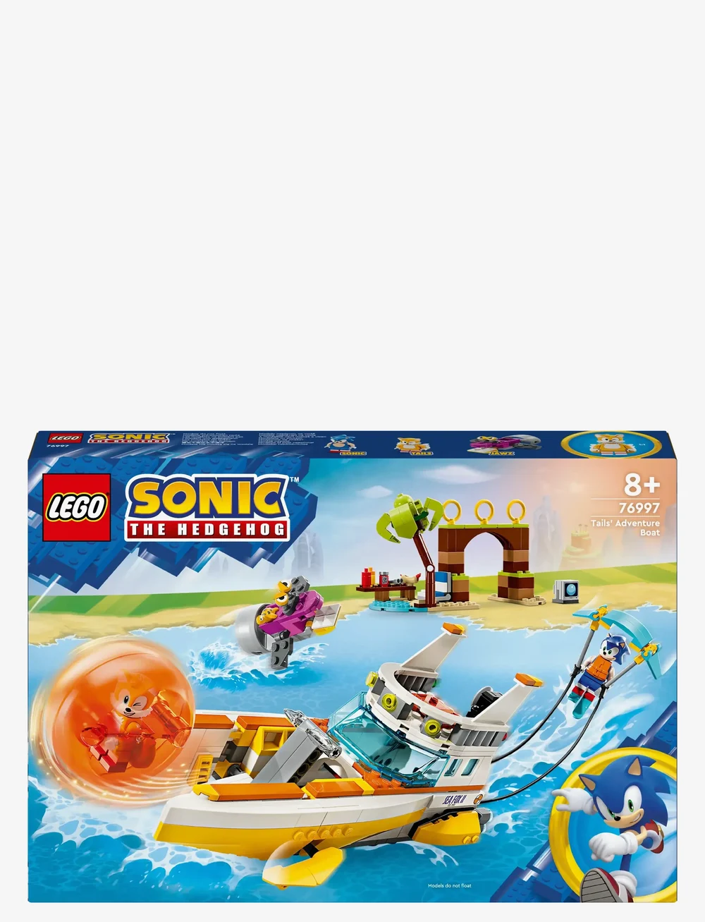 LEGO - Sonic the Tails’ Adventure Boat Toy 76997 - lego sonic the hedgehog™ - multi - 5