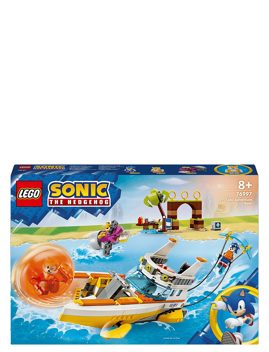 LEGO - Sonic the Tails’ Adventure Boat Toy 76997 - lego sonic the hedgehog™ - multi - 5