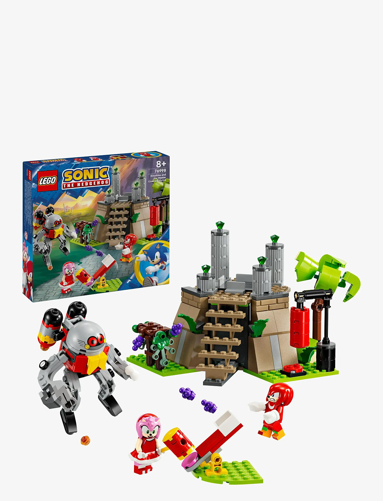 LEGO - Sonic the Knuckles and the Master Emerald Shrine 76998 - lego sonic the hedgehog™ - multi - 0