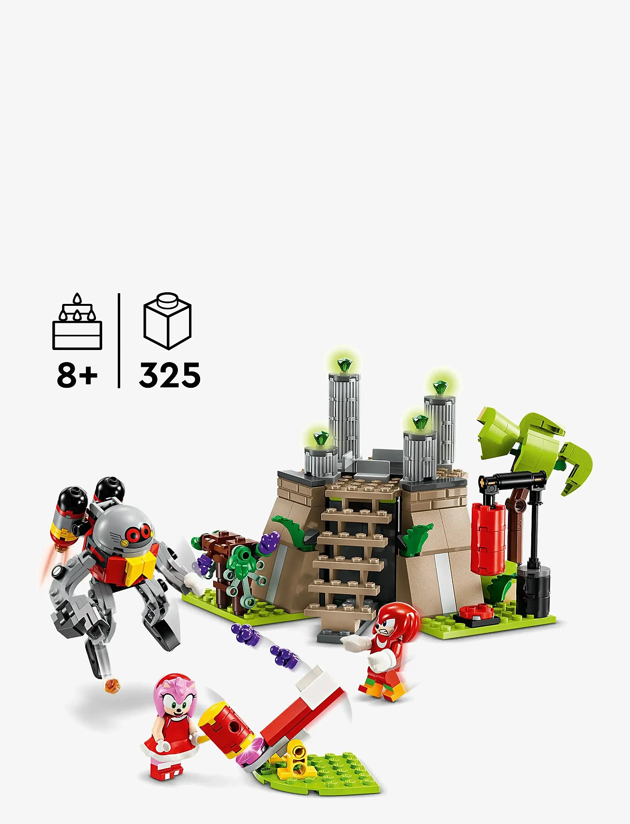 LEGO - Sonic the Knuckles and the Master Emerald Shrine 76998 - lego sonic the hedgehog™ - multi - 1