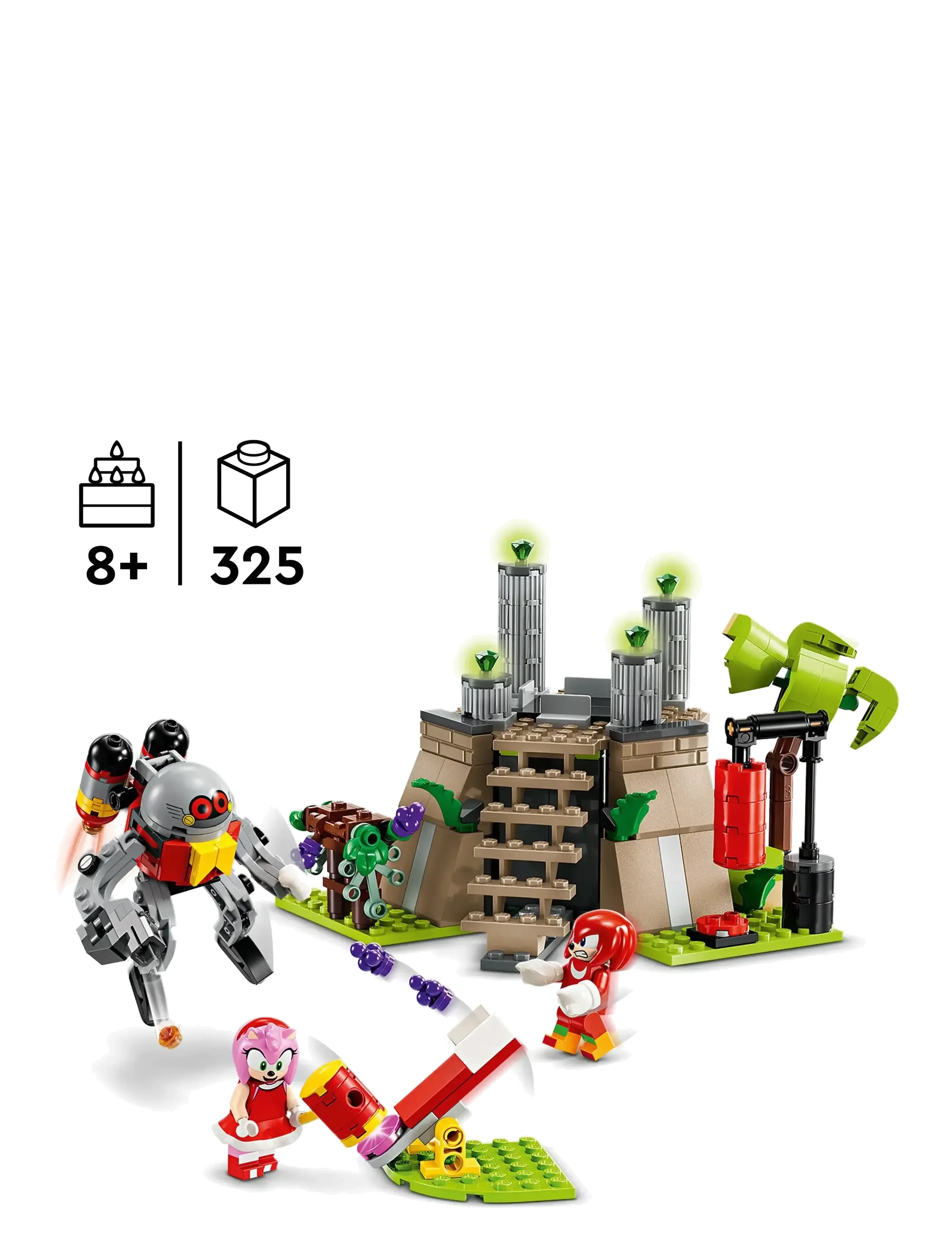 LEGO - Sonic the Knuckles and the Master Emerald Shrine 76998 - lego sonic the hedgehog™ - multi - 1