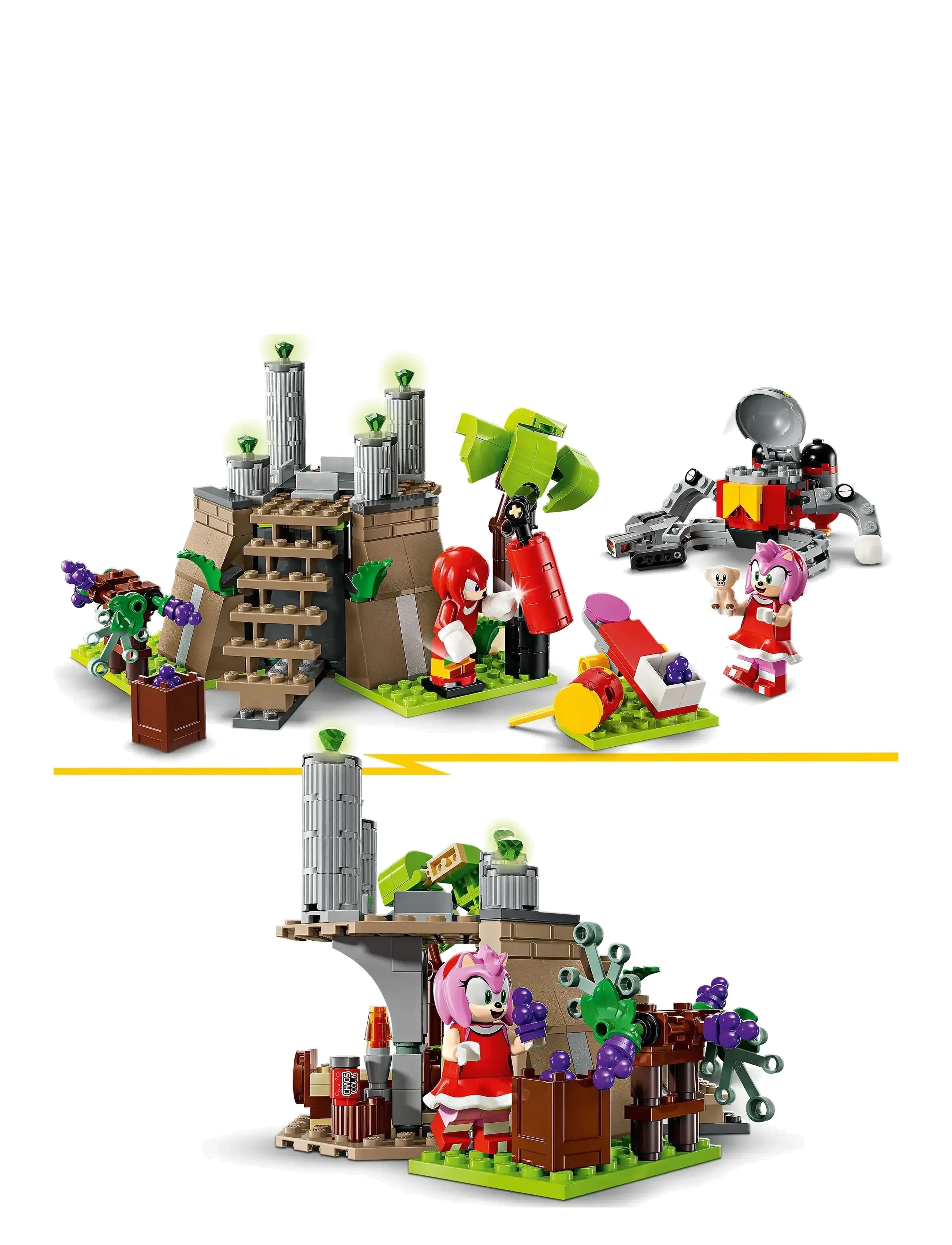 LEGO - Sonic the Knuckles and the Master Emerald Shrine 76998 - lego sonic the hedgehog™ - multi - 3