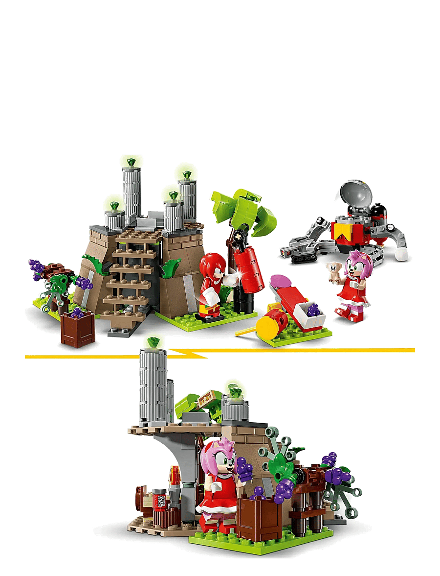 LEGO - Sonic the Knuckles and the Master Emerald Shrine 76998 - madalaimad hinnad - multi - 3