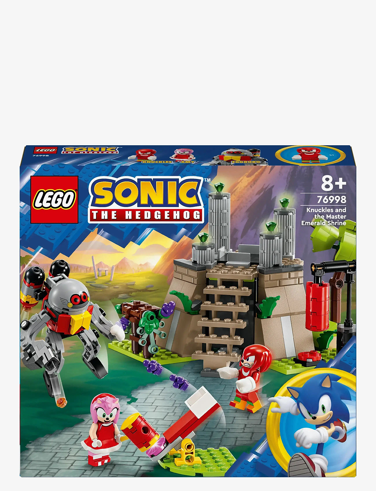 LEGO - Sonic the Knuckles and the Master Emerald Shrine 76998 - lego sonic the hedgehog™ - multi - 5