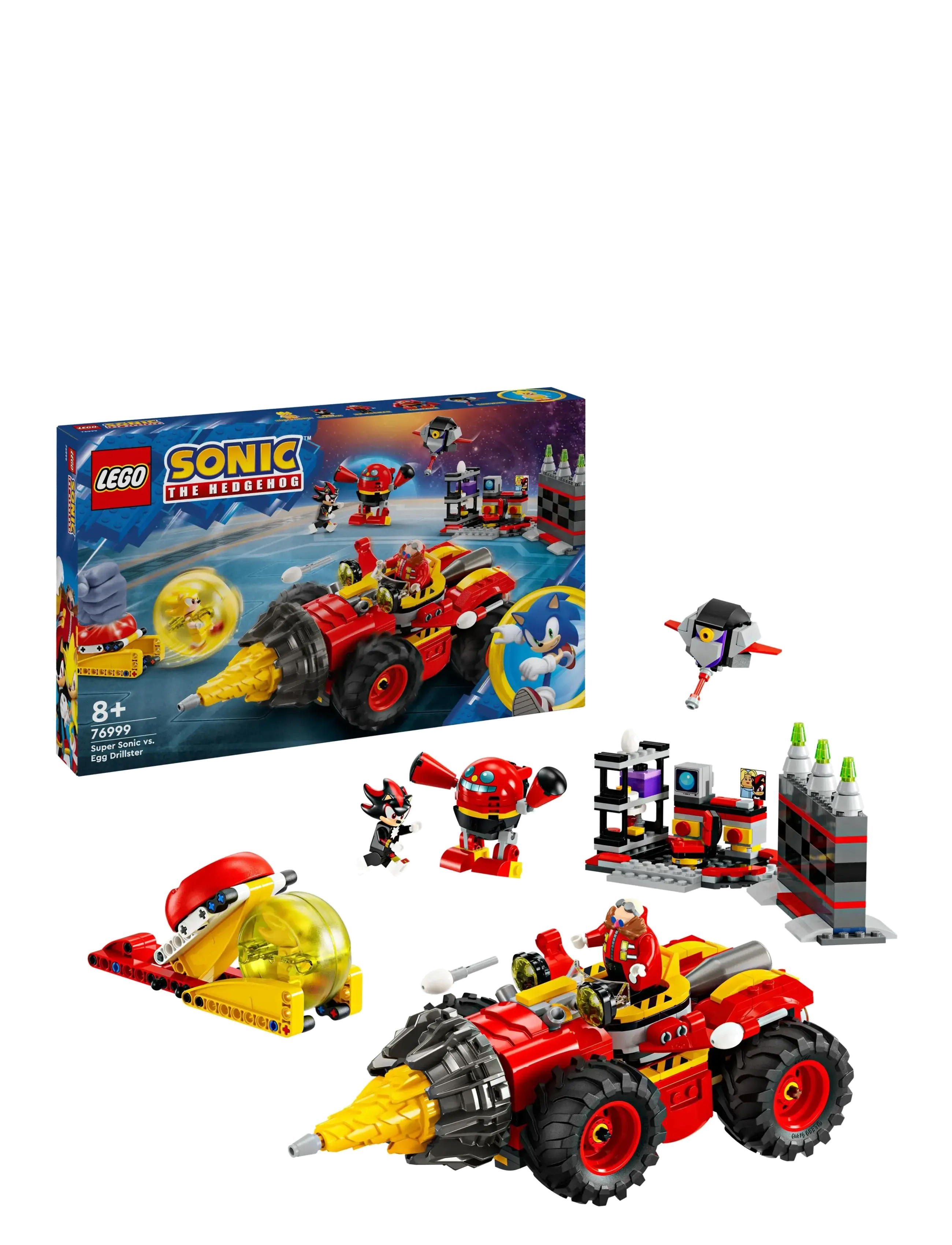 LEGO Sonic the Super Sonic vs. Egg Drillster 76999 - 4 for 3 - MULTI / multi