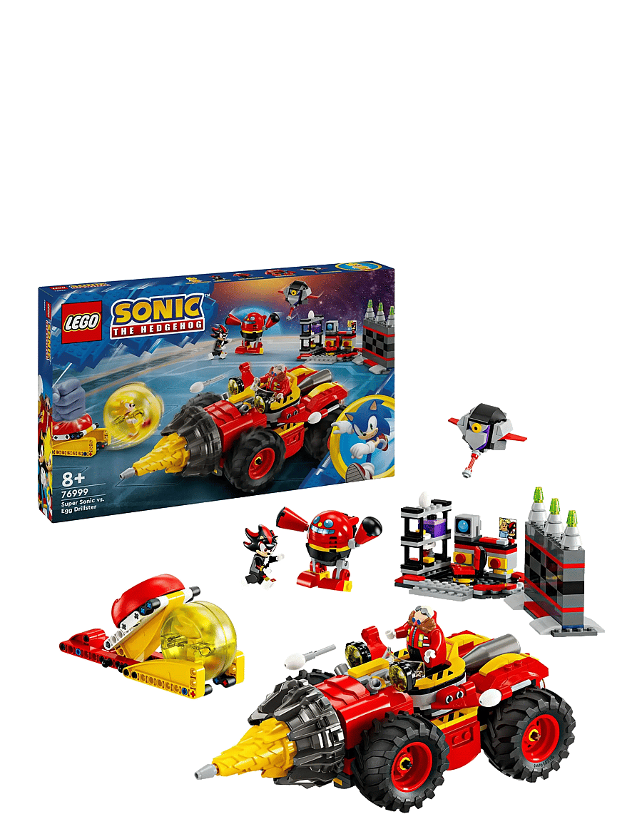 LEGO - Sonic the Super Sonic vs. Egg Drillster 76999 - geburtstagsgeschenke - multi - 0