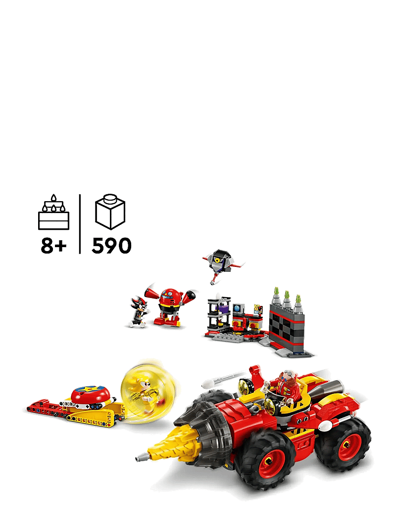 LEGO - Sonic the Super Sonic vs. Egg Drillster 76999 - lego sonic the hedgehog™ - multi - 1
