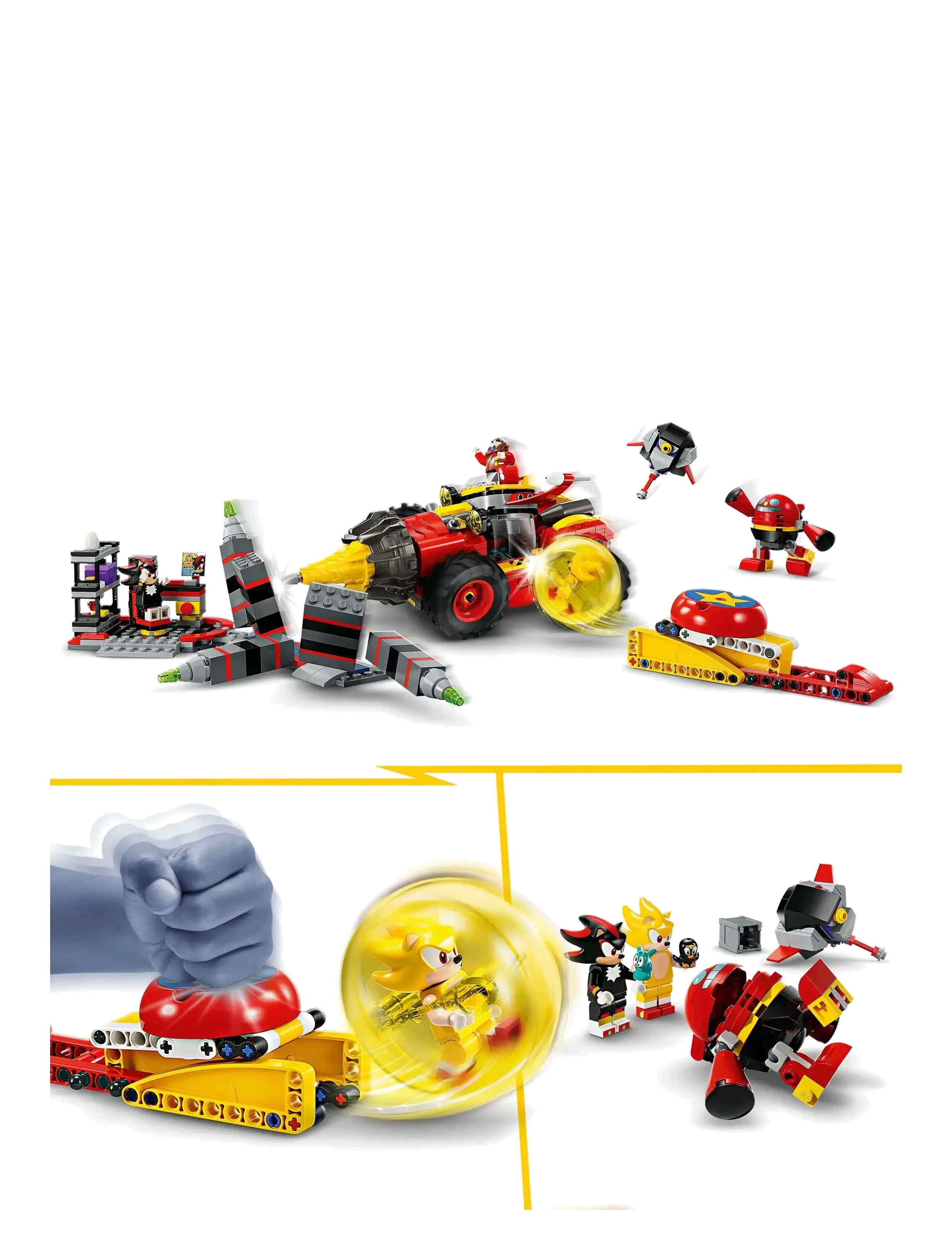 LEGO - Super Sonic mod Egg Drillster 76999 - fødselsdagsgaver - multi - 3