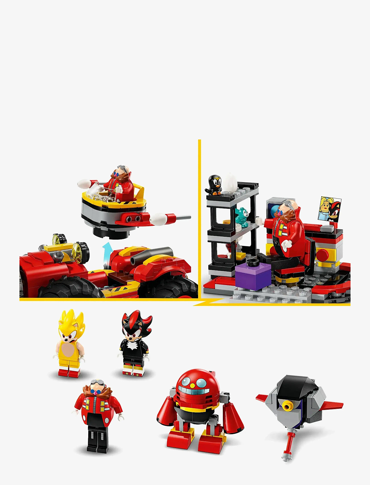 ＳＯＬＤ  ＯＵＴ LEGO Sonic the Hedgehog 76999 Super Sonic kontra Egg Drillster