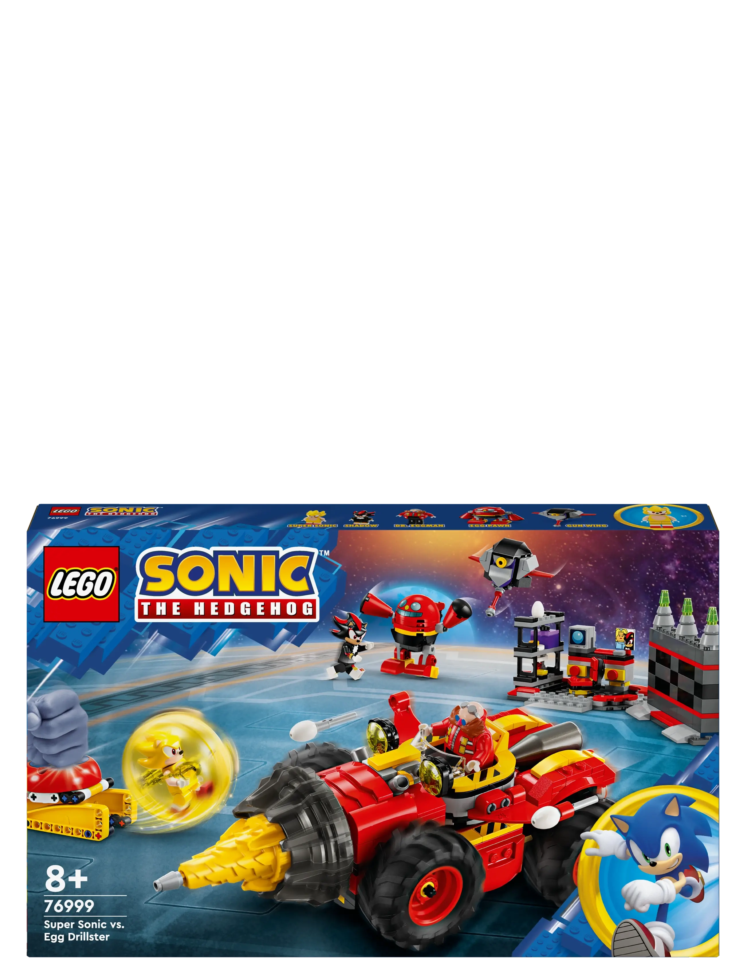 LEGO - Super Sonic mod Egg Drillster 76999 - fødselsdagsgaver - multi - 5