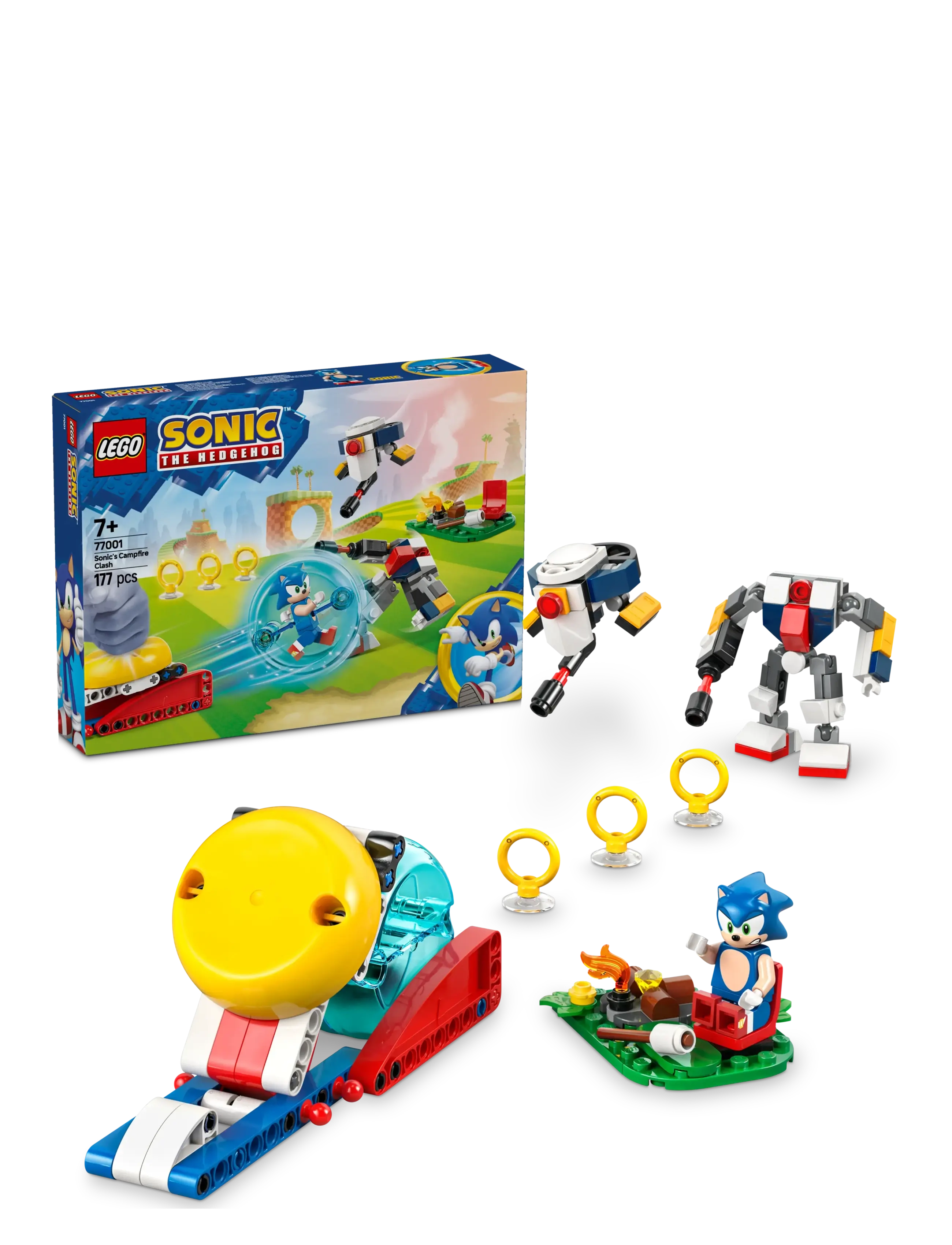 LEGO Sonics Bålkamp Patterned - One Size - Kinder