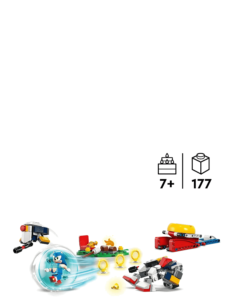 LEGO - Sonic the Hedgehog™: Sonic’s Campfire Clash Toy 77001 - lego sonic the hedgehog™ - multi - 1