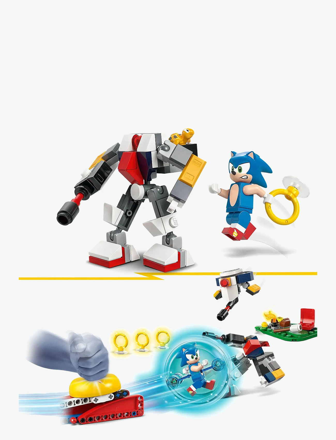 LEGO - Sonic the Hedgehog™: Sonic’s Campfire Clash Toy 77001 - lego sonic the hedgehog™ - multi - 3