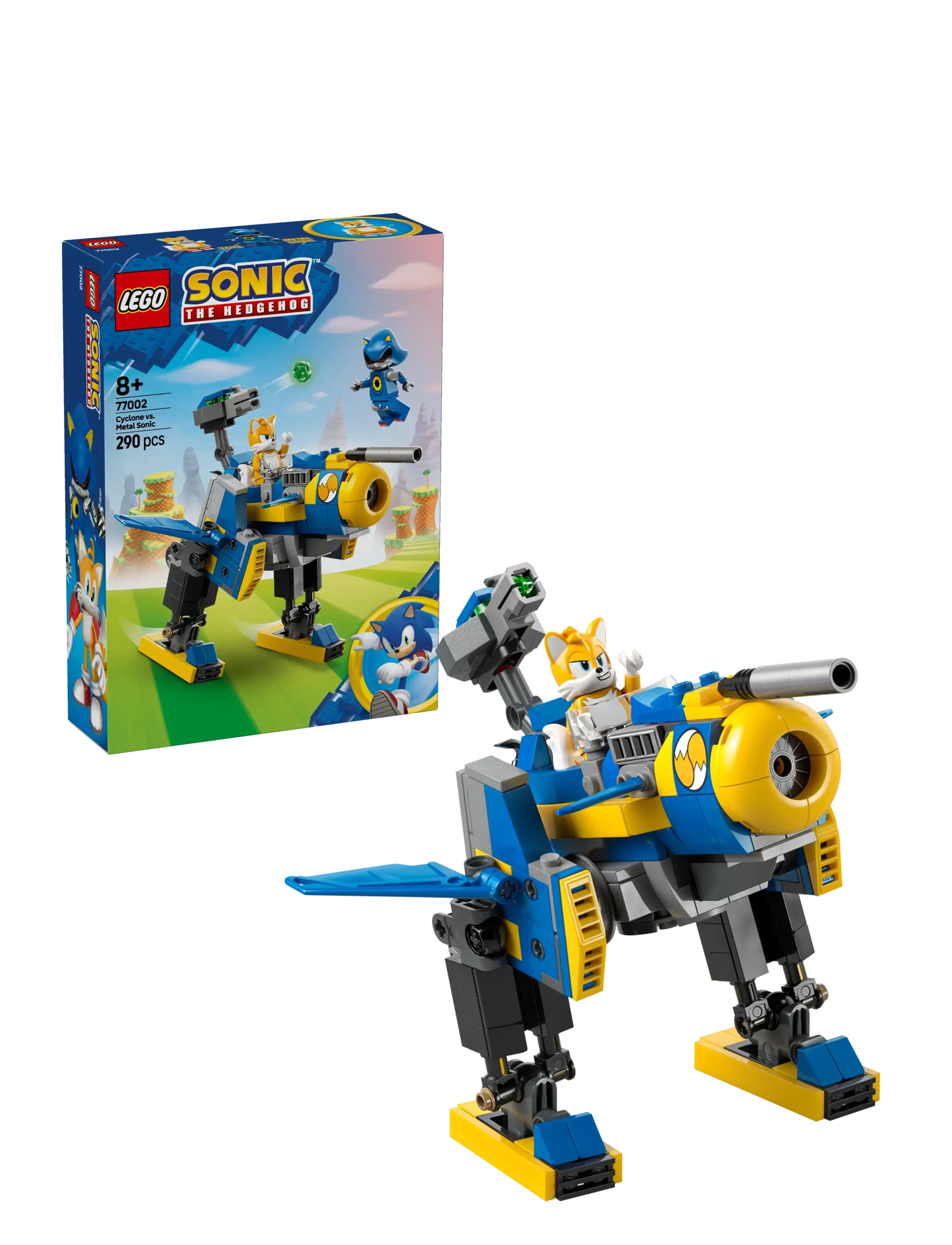 LEGO Cyclone Mod Metal Sonic 77002, One Size, Multi/patterned, Lego Legetøj > Lego Sonic The Hedgehog, Børn