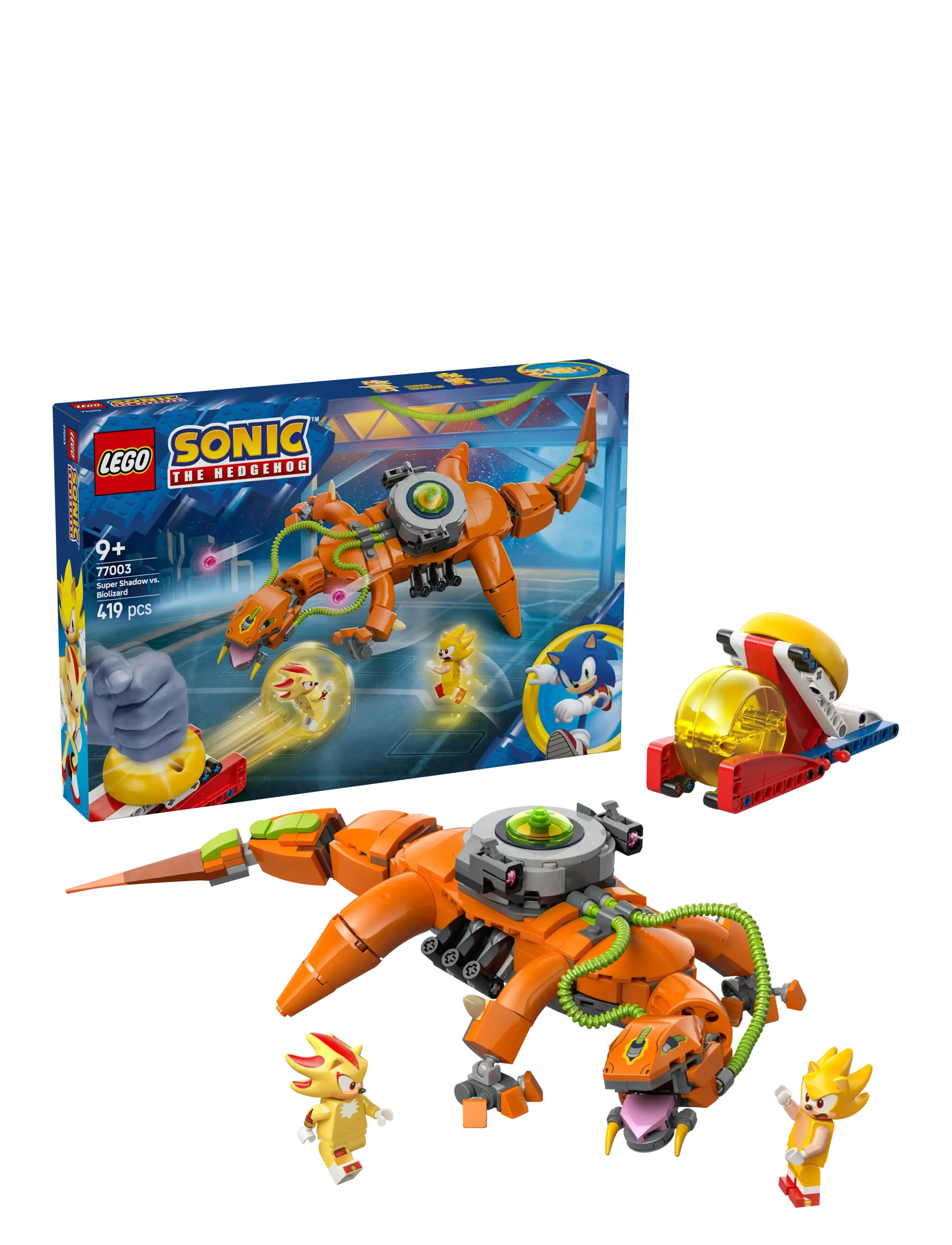 LEGO Super Shadow Mod Biolizard 77003, One Size, Lego Spielzeug, Mehrfarbig/gemustert - Sonic The Hedgehog, Kinder