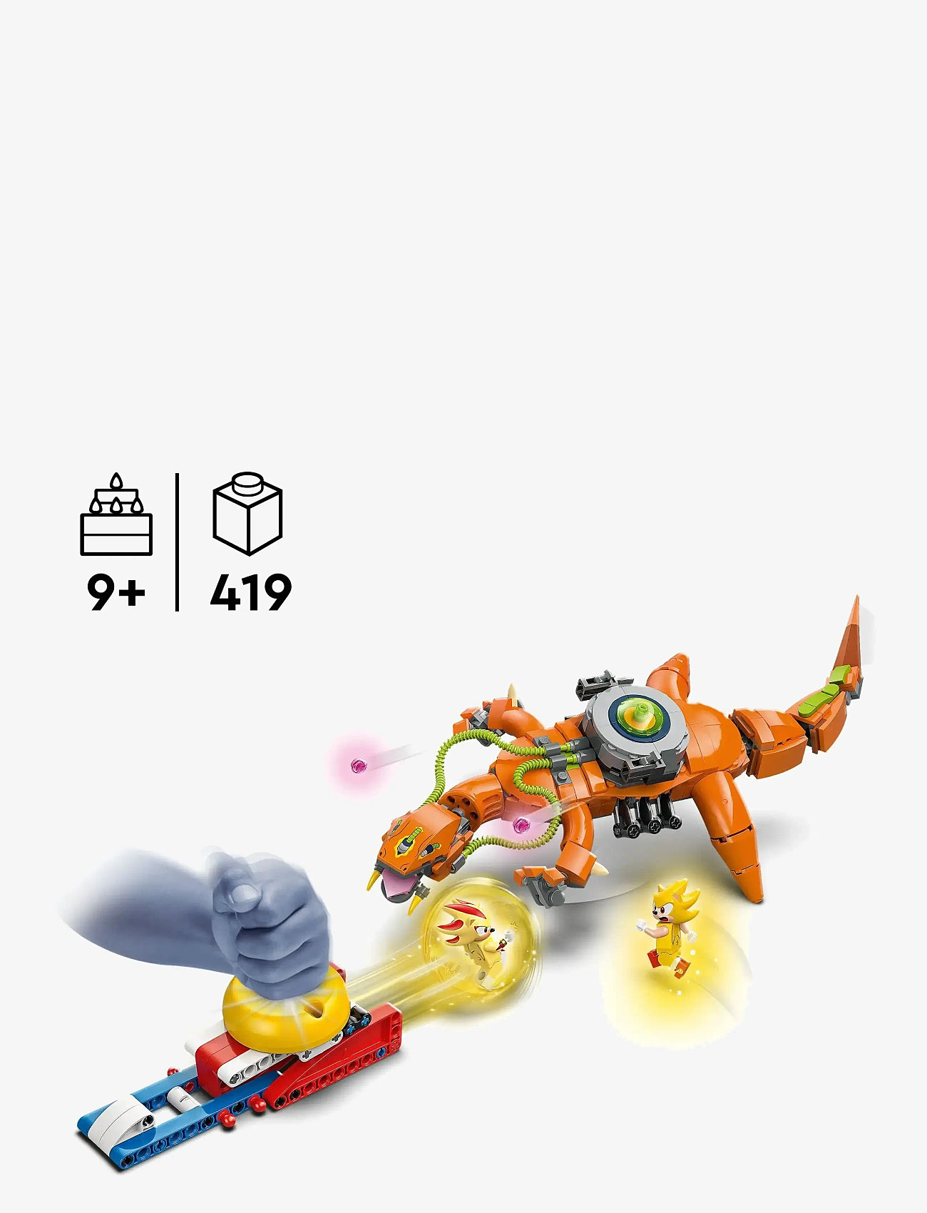 LEGO - Sonic the Super Shadow vs. Biolizard Gamer Gift Toy 77003 - geschenke für kinder - multi - 1