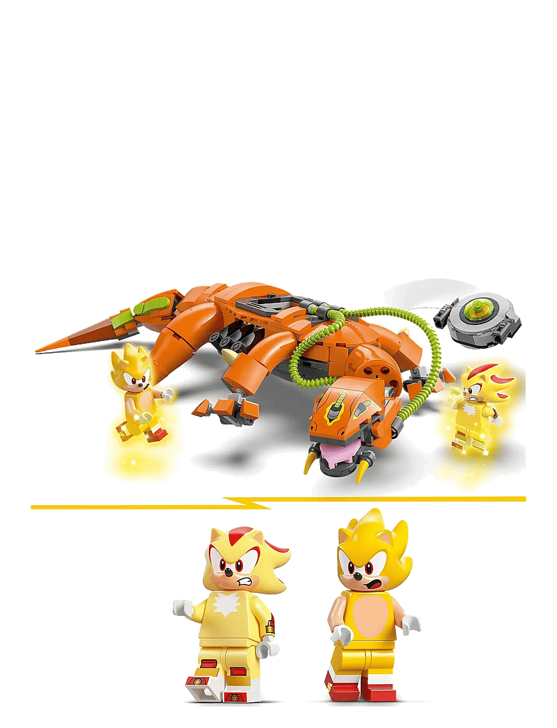 LEGO - Sonic the Super Shadow vs. Biolizard Gamer Gift Toy 77003 - geschenke für kinder - multi - 4