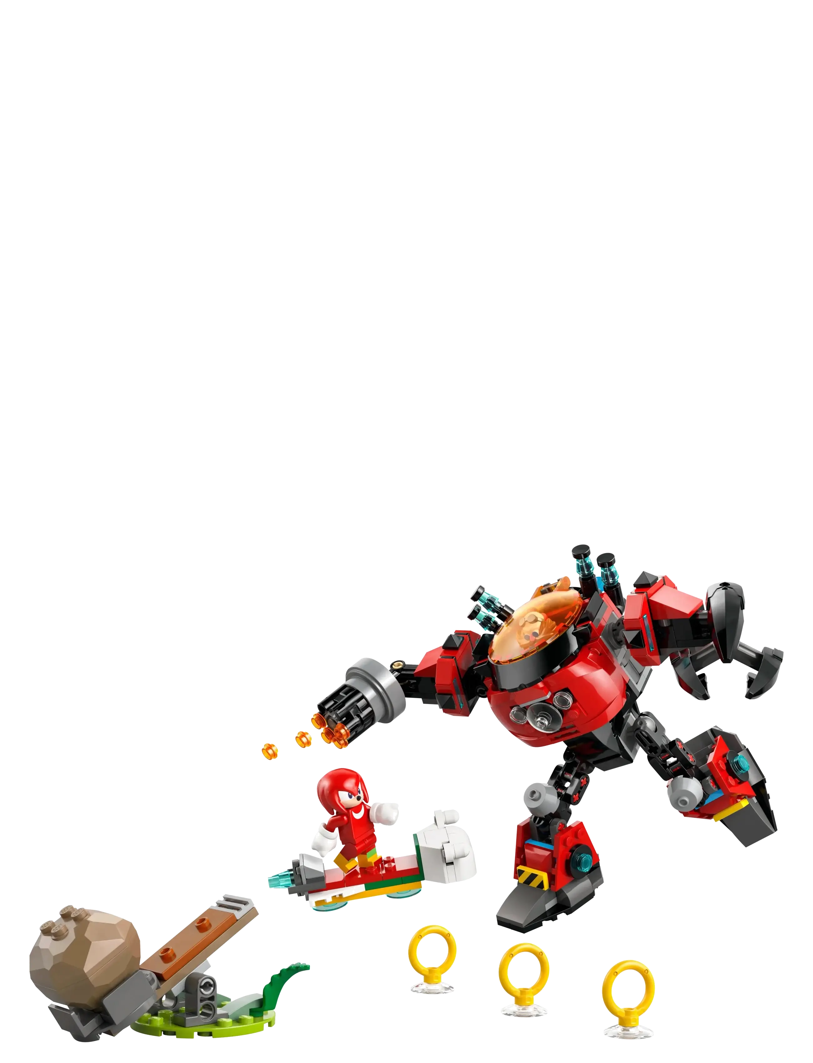 LEGO - Sonic the Knuckles vs. Dr. Eggman Egg Crusher 77005 - laveste priser - multi - 1