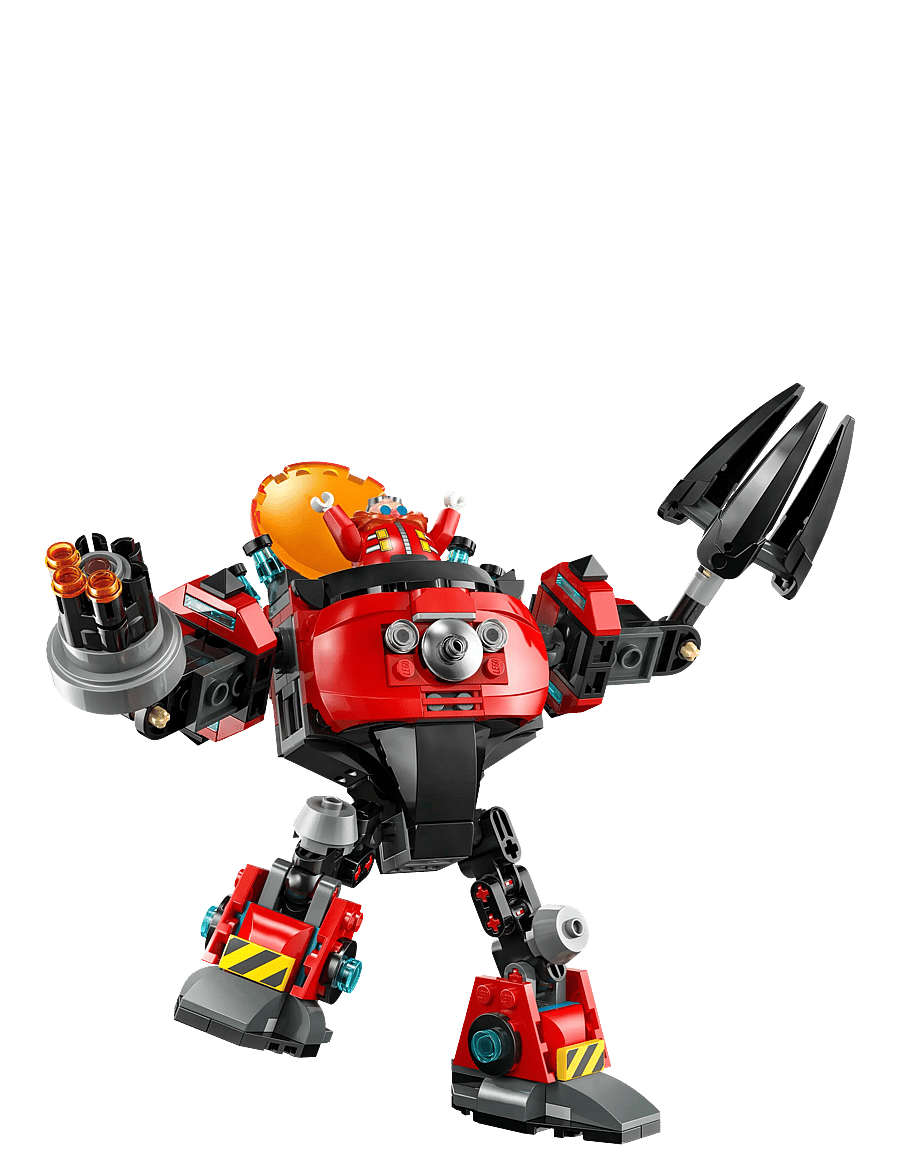 LEGO - Sonic the Knuckles vs. Dr. Eggman Egg Crusher Mech Toy Set 77005 - geburtstagsgeschenke - multi - 2