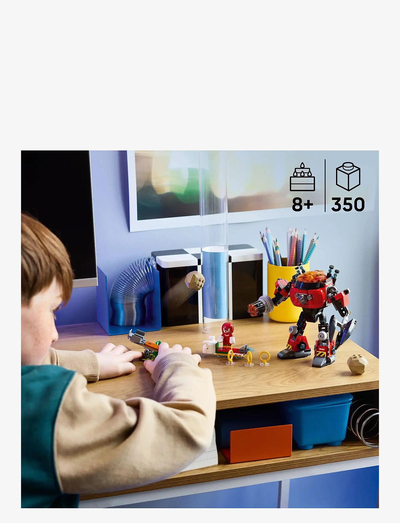 LEGO - Sonic the Knuckles vs. Dr. Eggman Egg Crusher Mech Toy Set 77005 - lego sonic the hedgehog™ - multi - 5